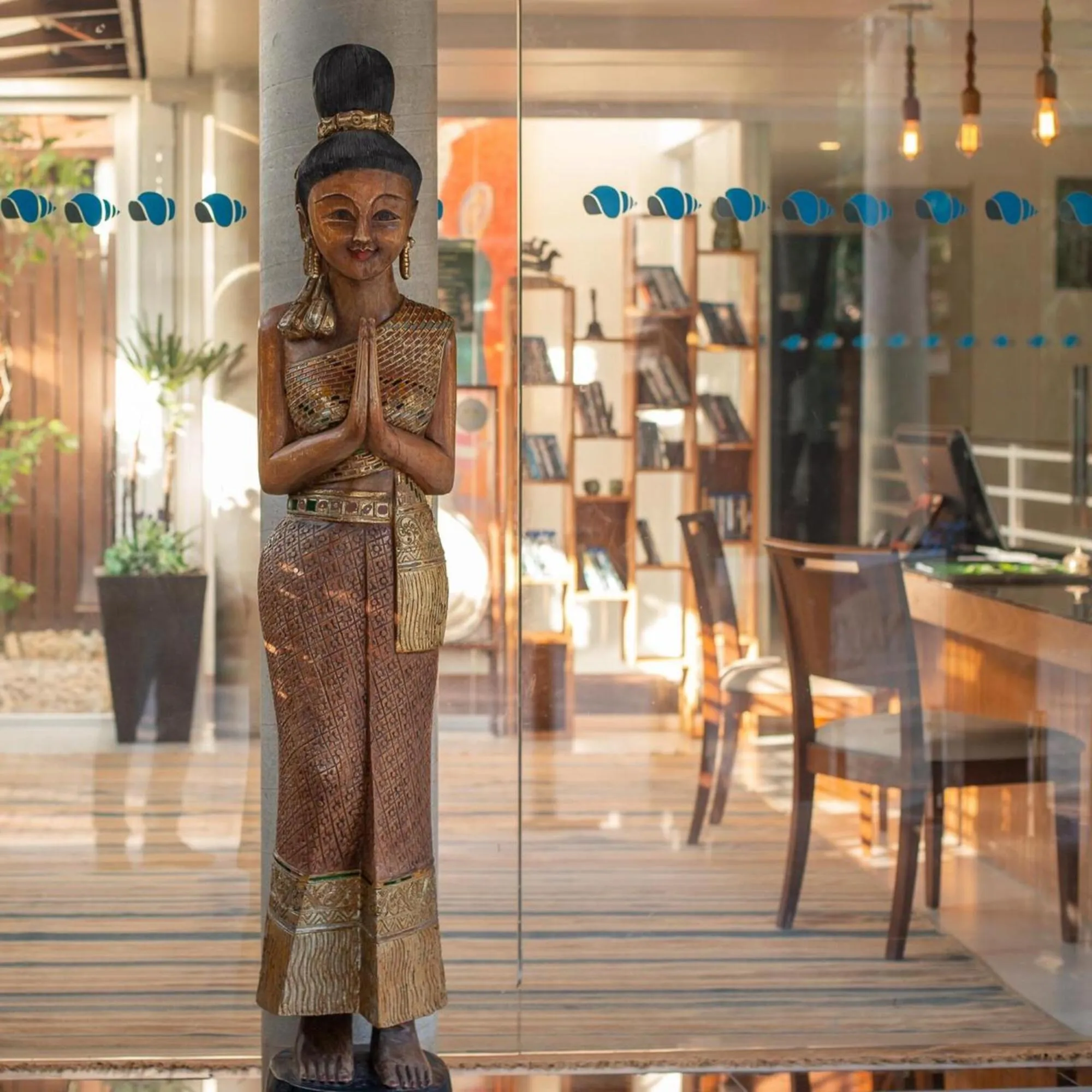 Decorative detail in Hotel Spa Nau Royal