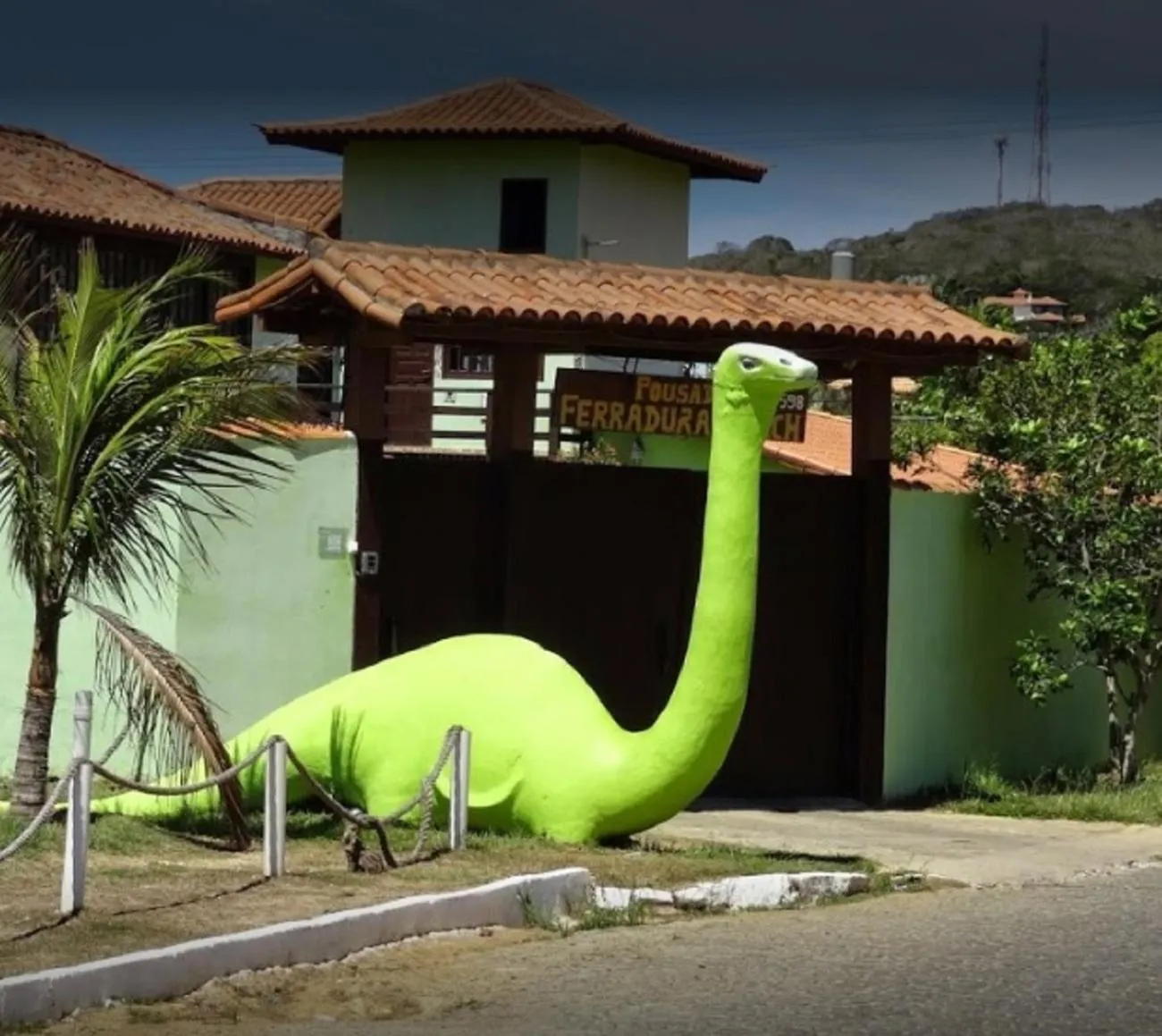 Facade/entrance in Pousada Ferradura Beach