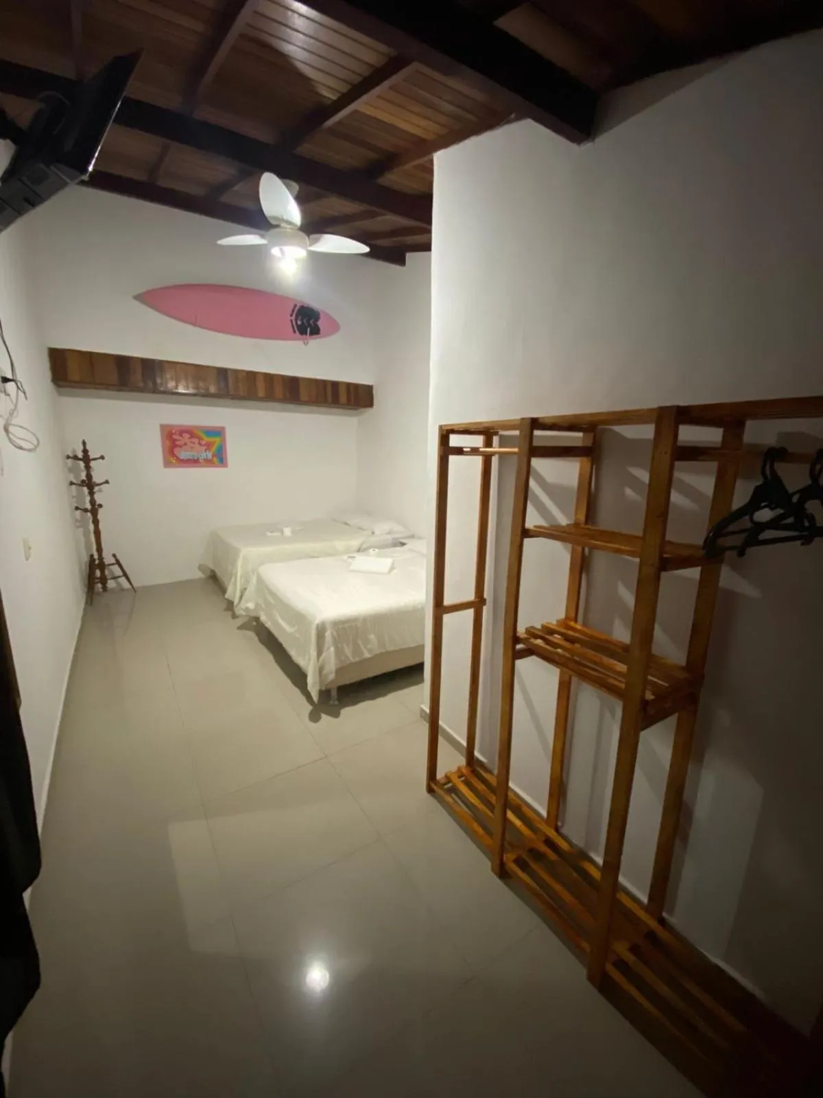 Bed in Pousada Ferradura Beach