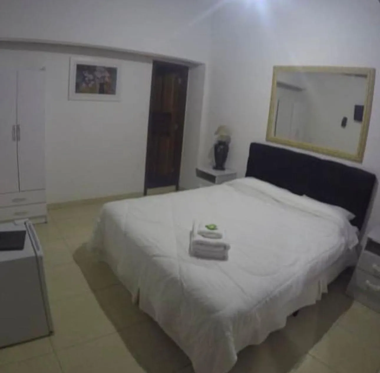 Bed in Pousada Ferradura Beach