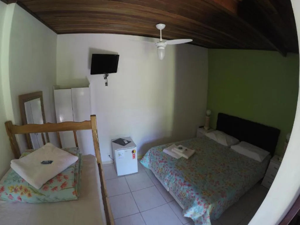 Bed in Pousada Ferradura Beach