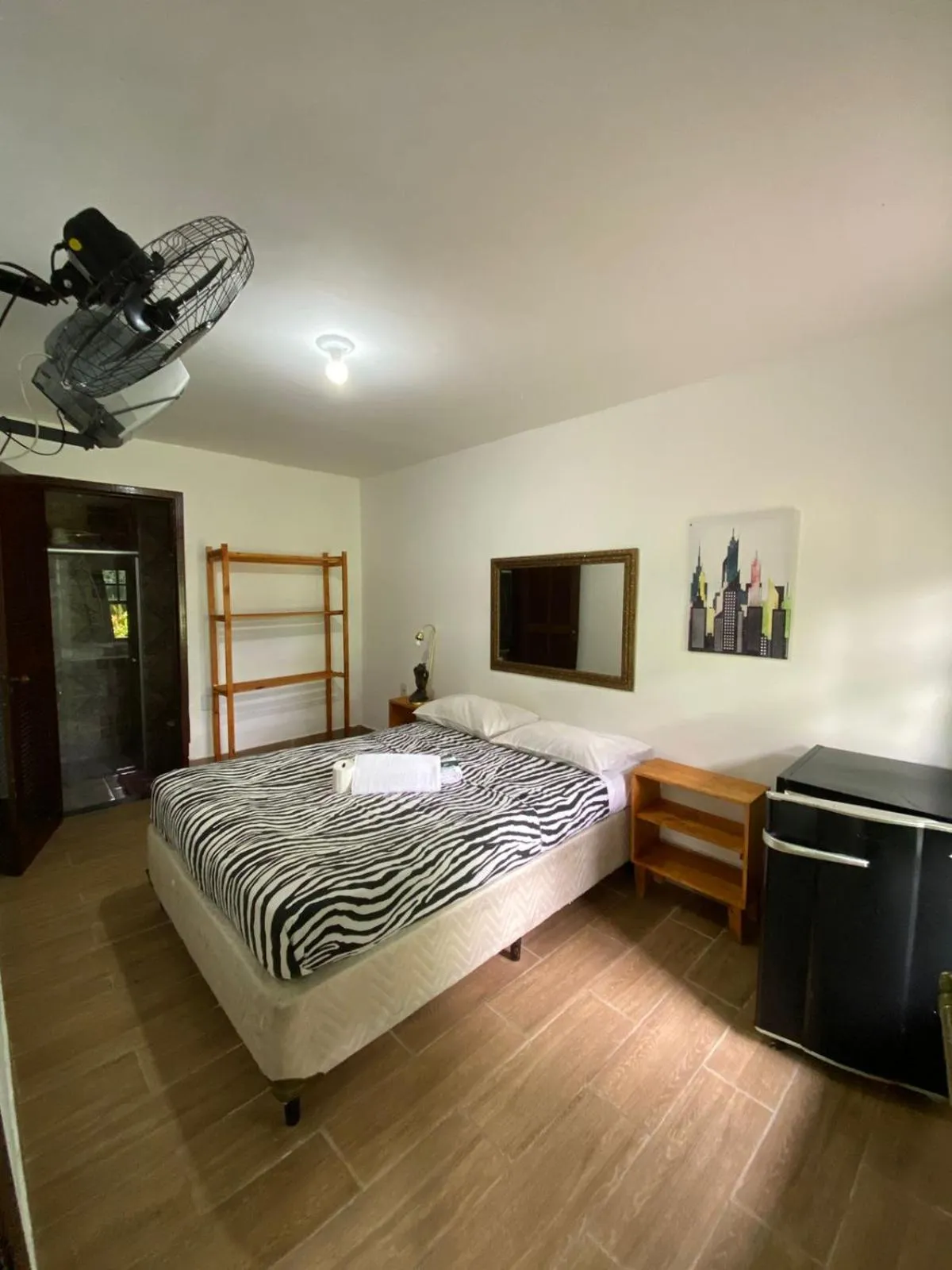 Bed in Pousada Ferradura Beach