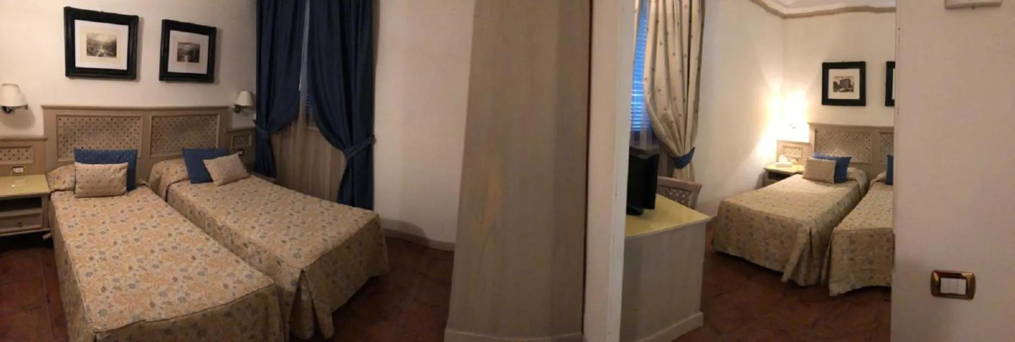 Bed in Hotel Quadrifoglio by Mancini