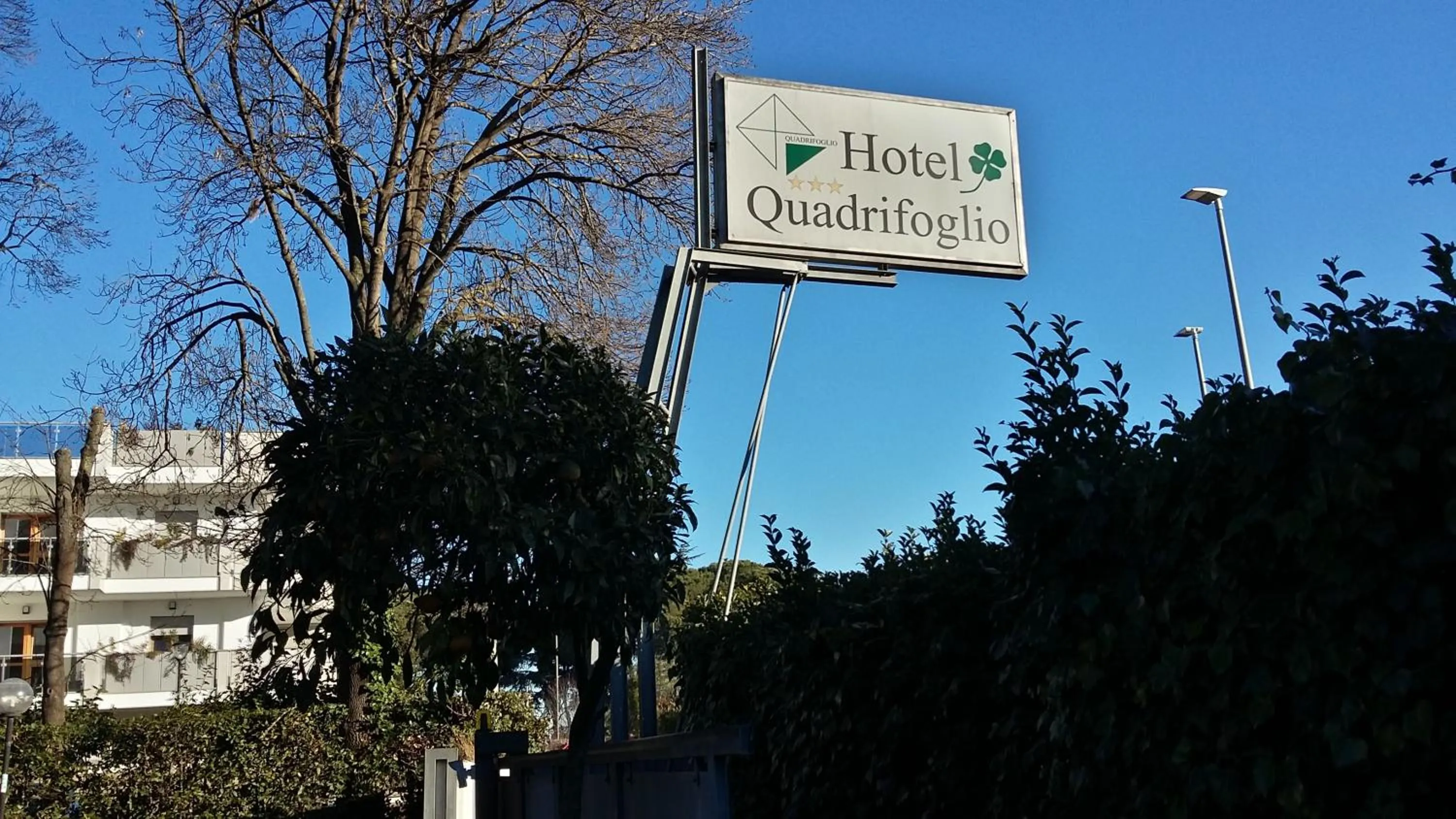 Property logo or sign in Hotel Quadrifoglio by Mancini