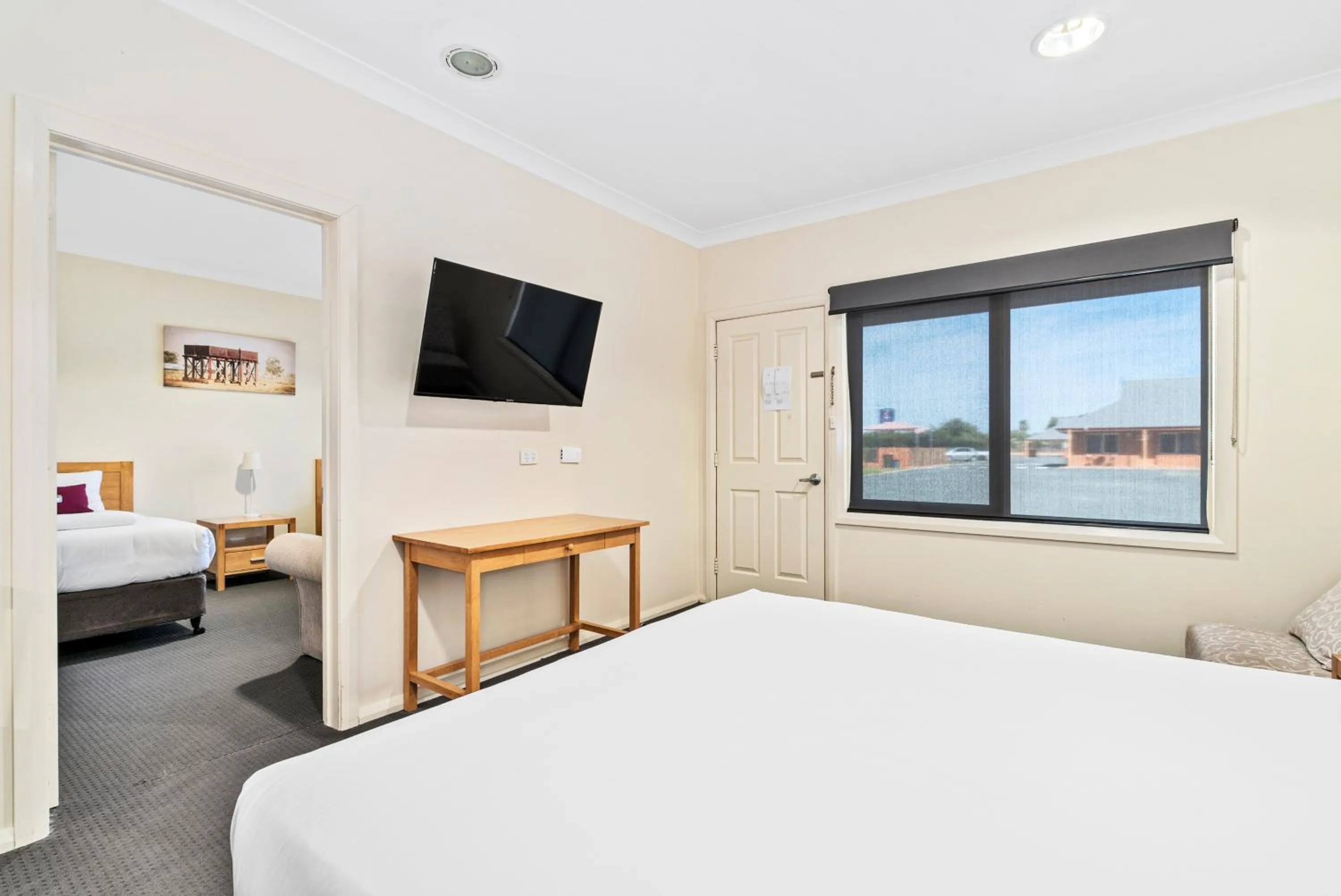 Bed in Comfort Inn Bishops Lodge