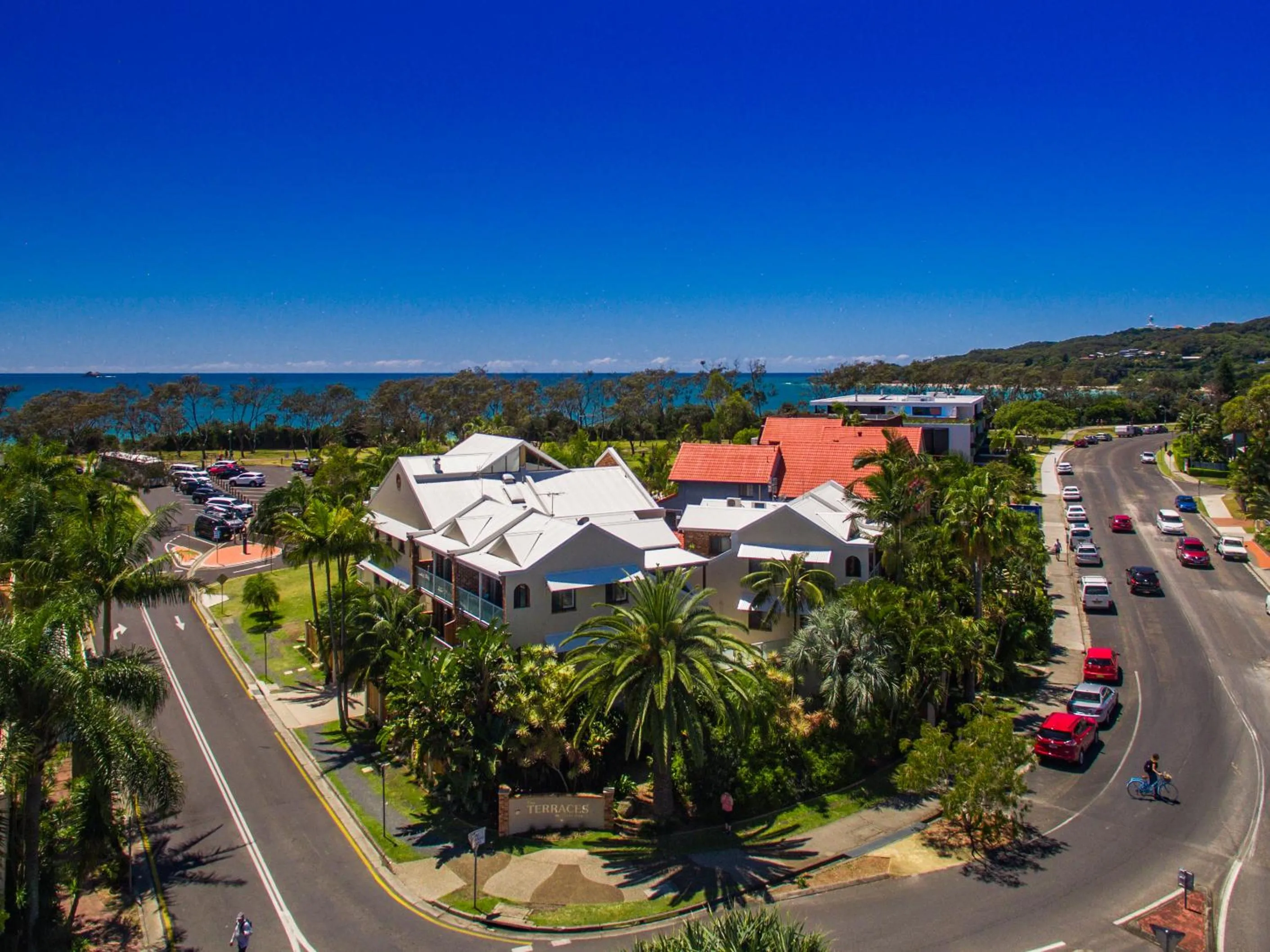Bird's eye view in The Terraces Main Beach