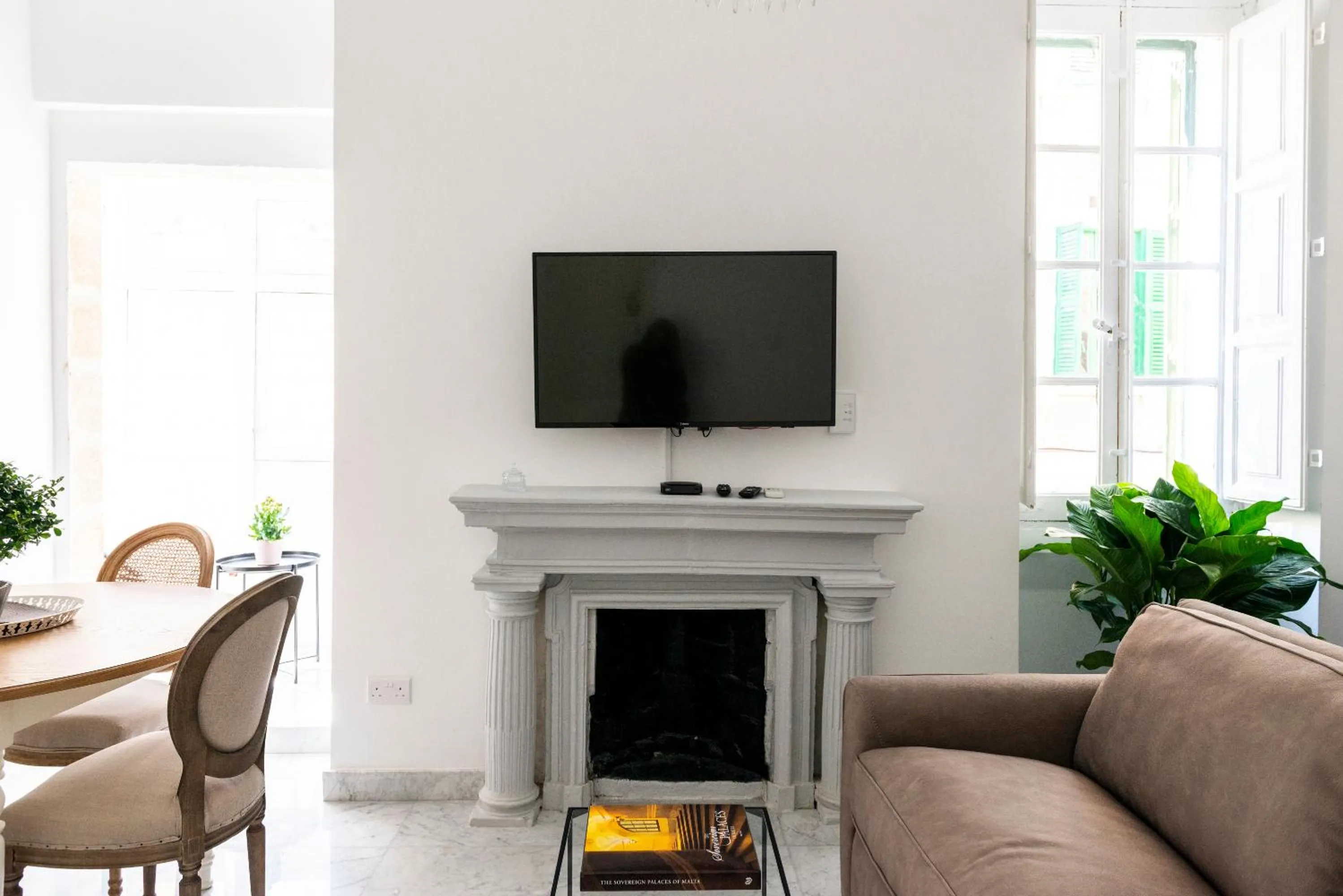 Living room in Carmelita Valletta