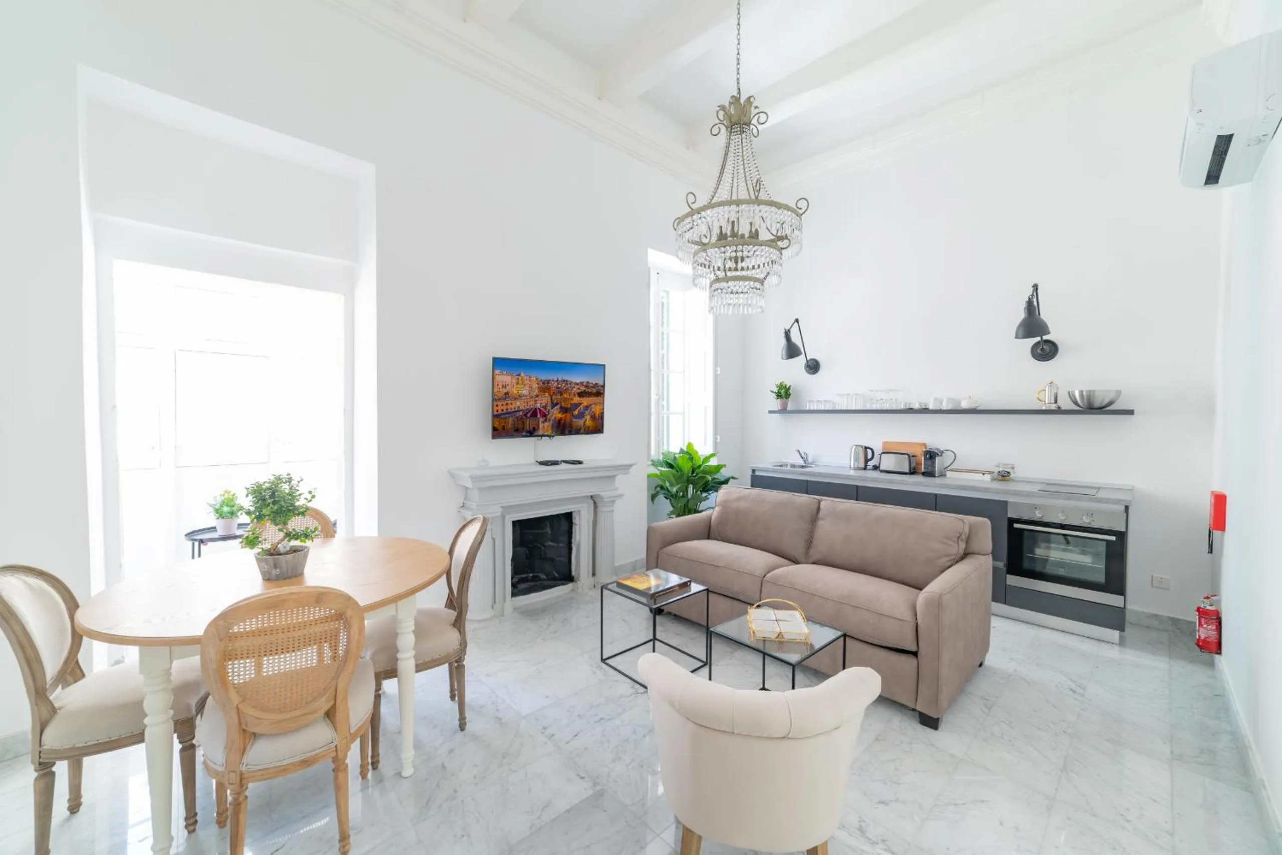 Living room in Carmelita Valletta