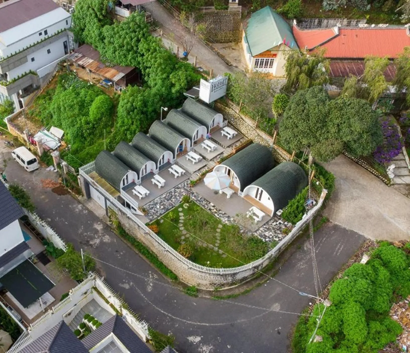 Parking in The Hobbit Bungalow