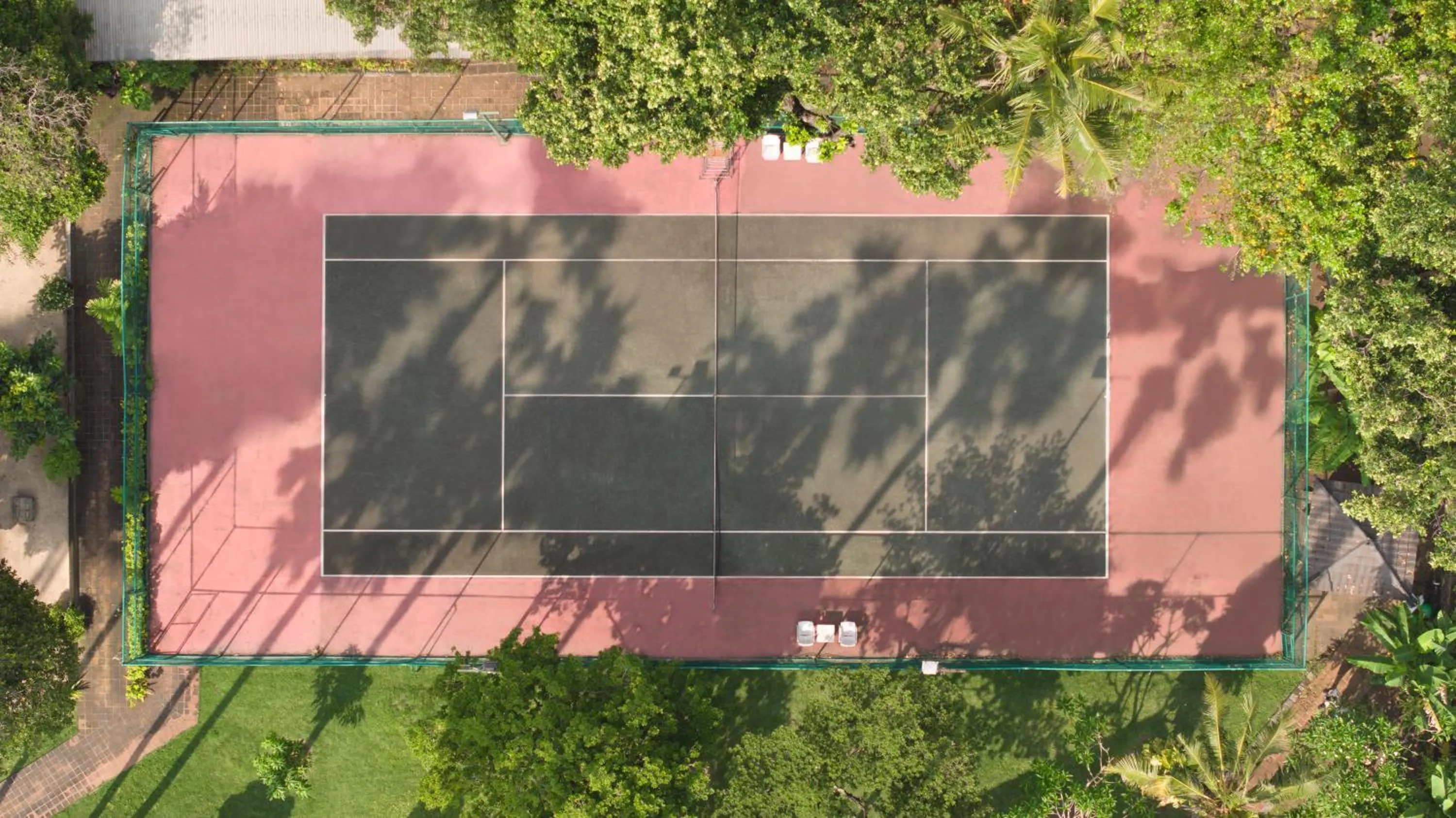 Tennis court in The Jayakarta Bali Beach Resort