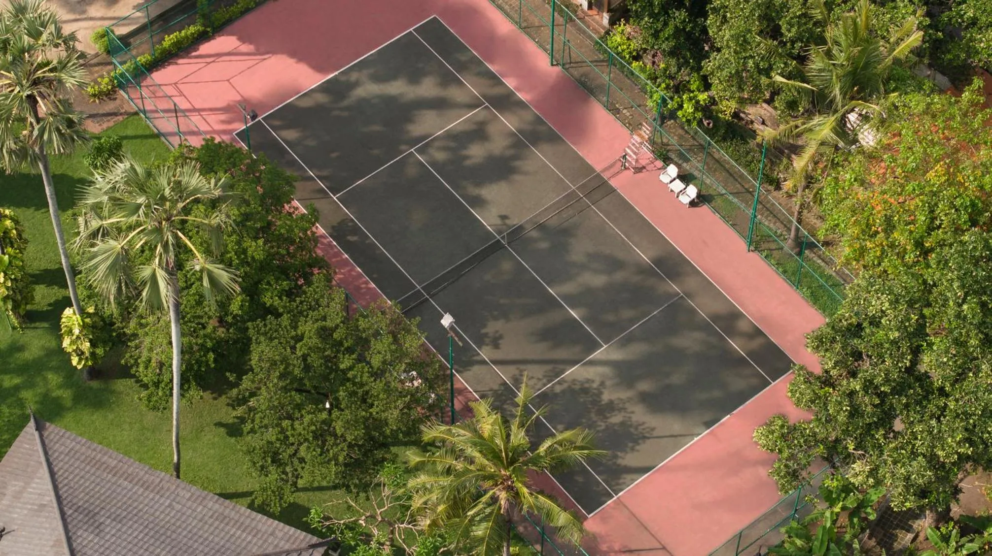 Tennis court in The Jayakarta Bali Beach Resort