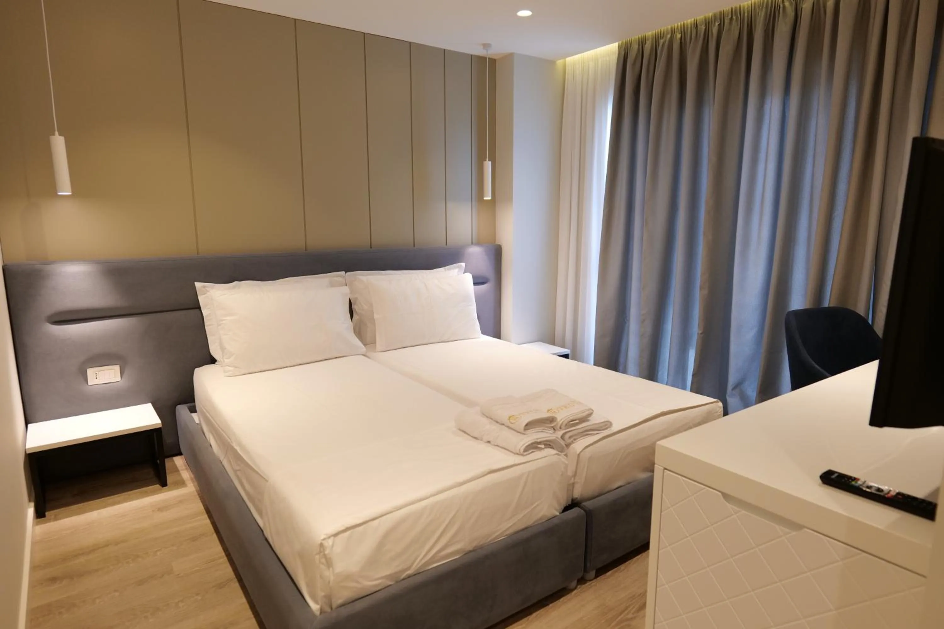 Bedroom, Bed in Hotel Teuta