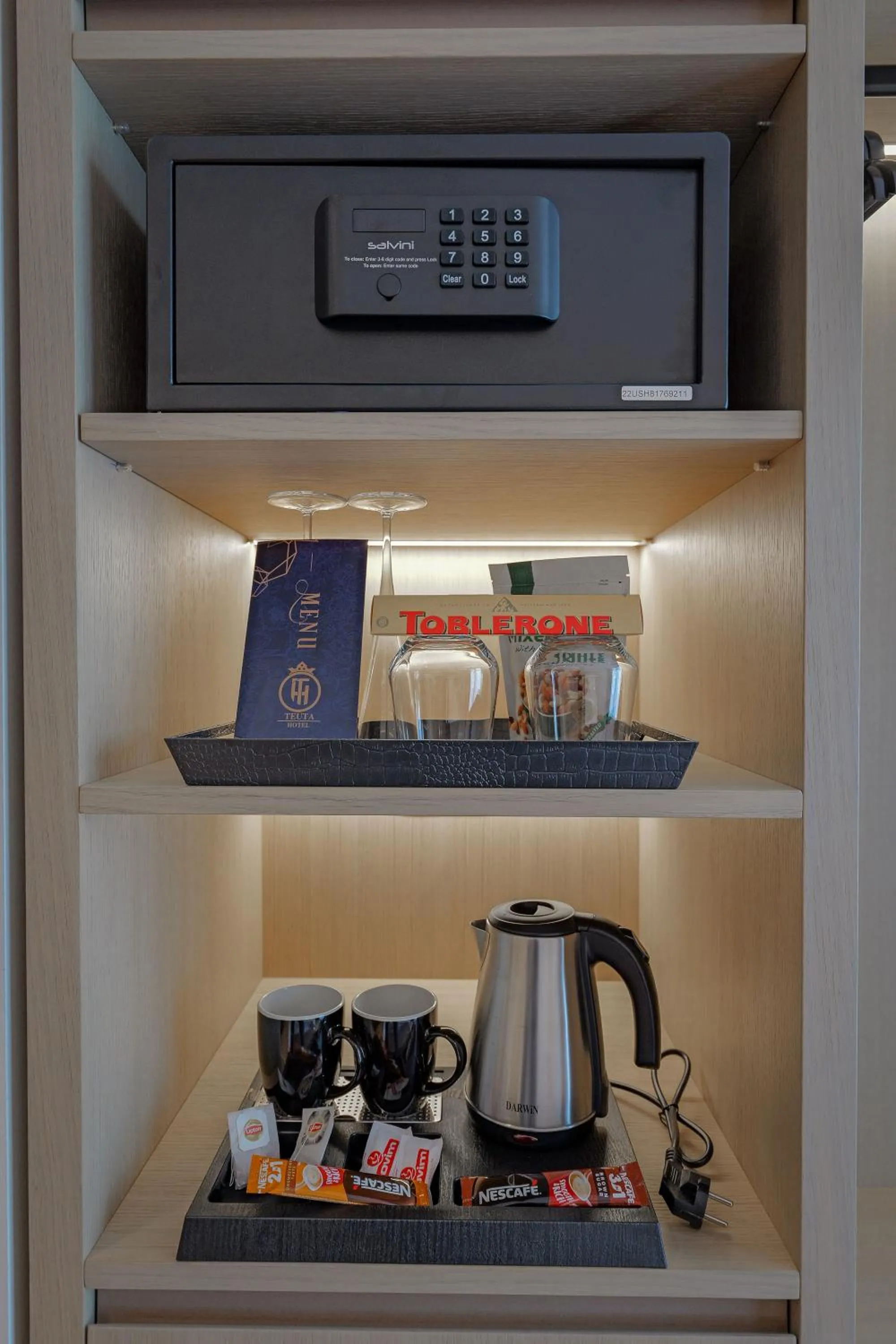 Coffee/tea facilities in Hotel Teuta