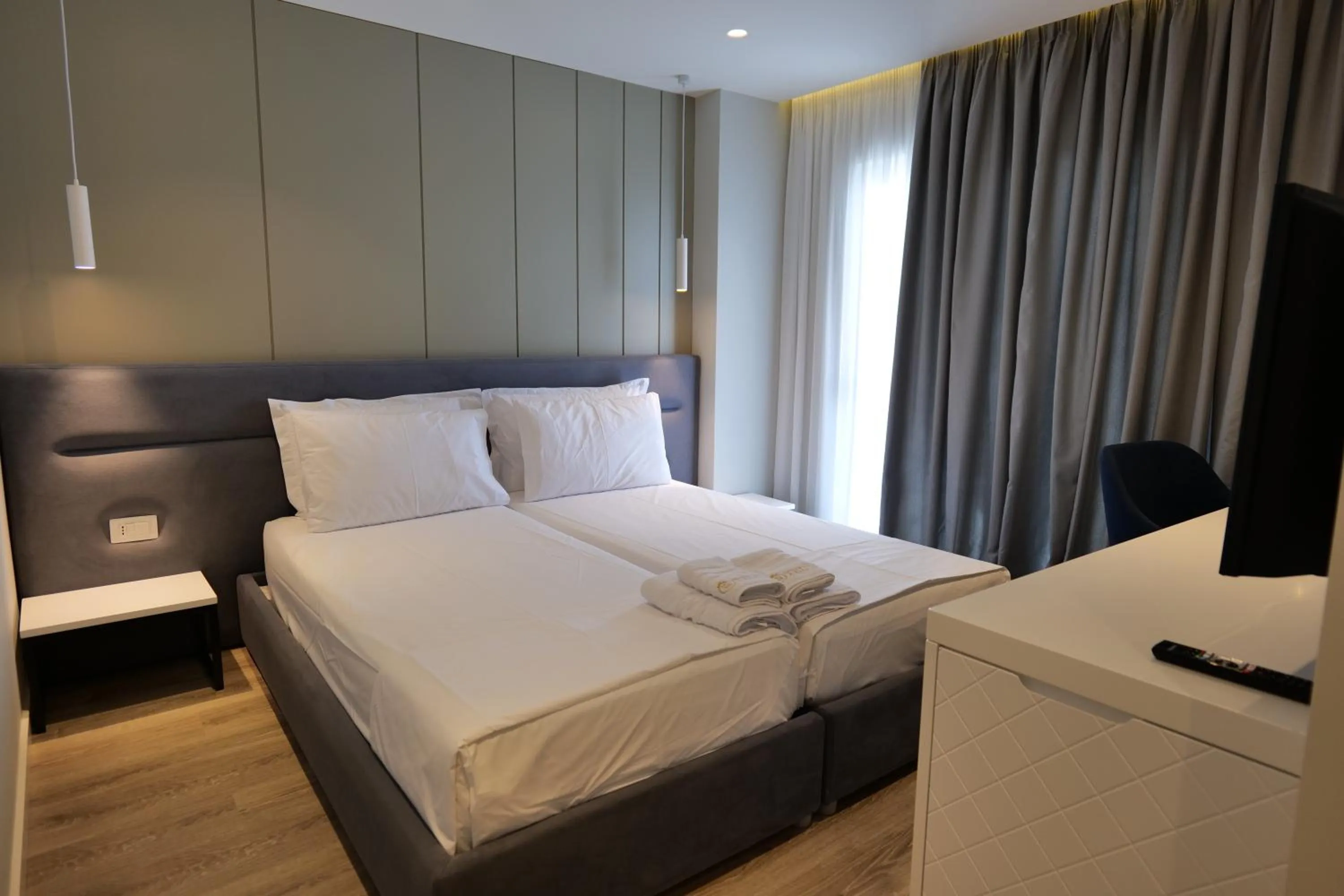 Bedroom, Bed in Hotel Teuta