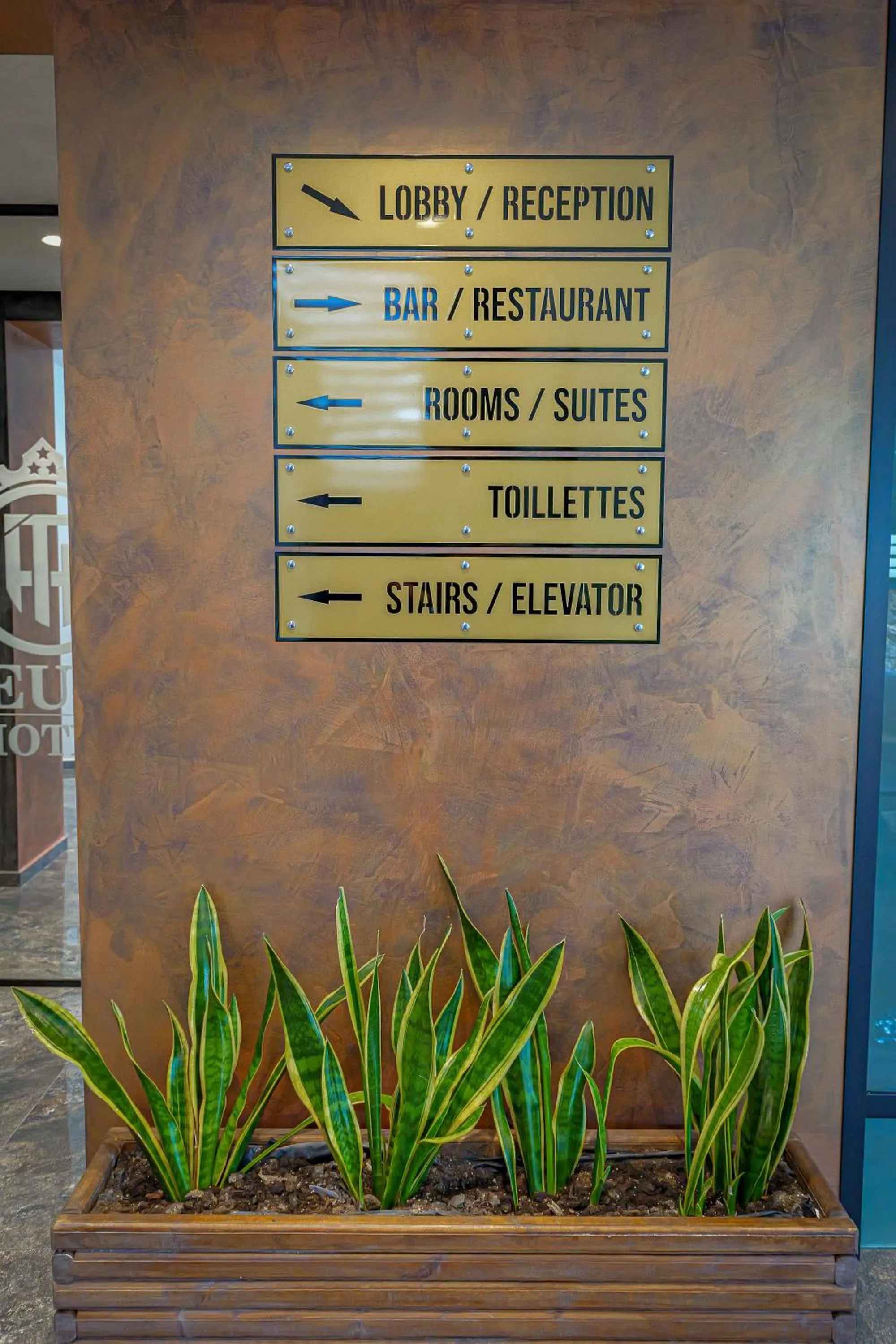 Property logo or sign in Hotel Teuta