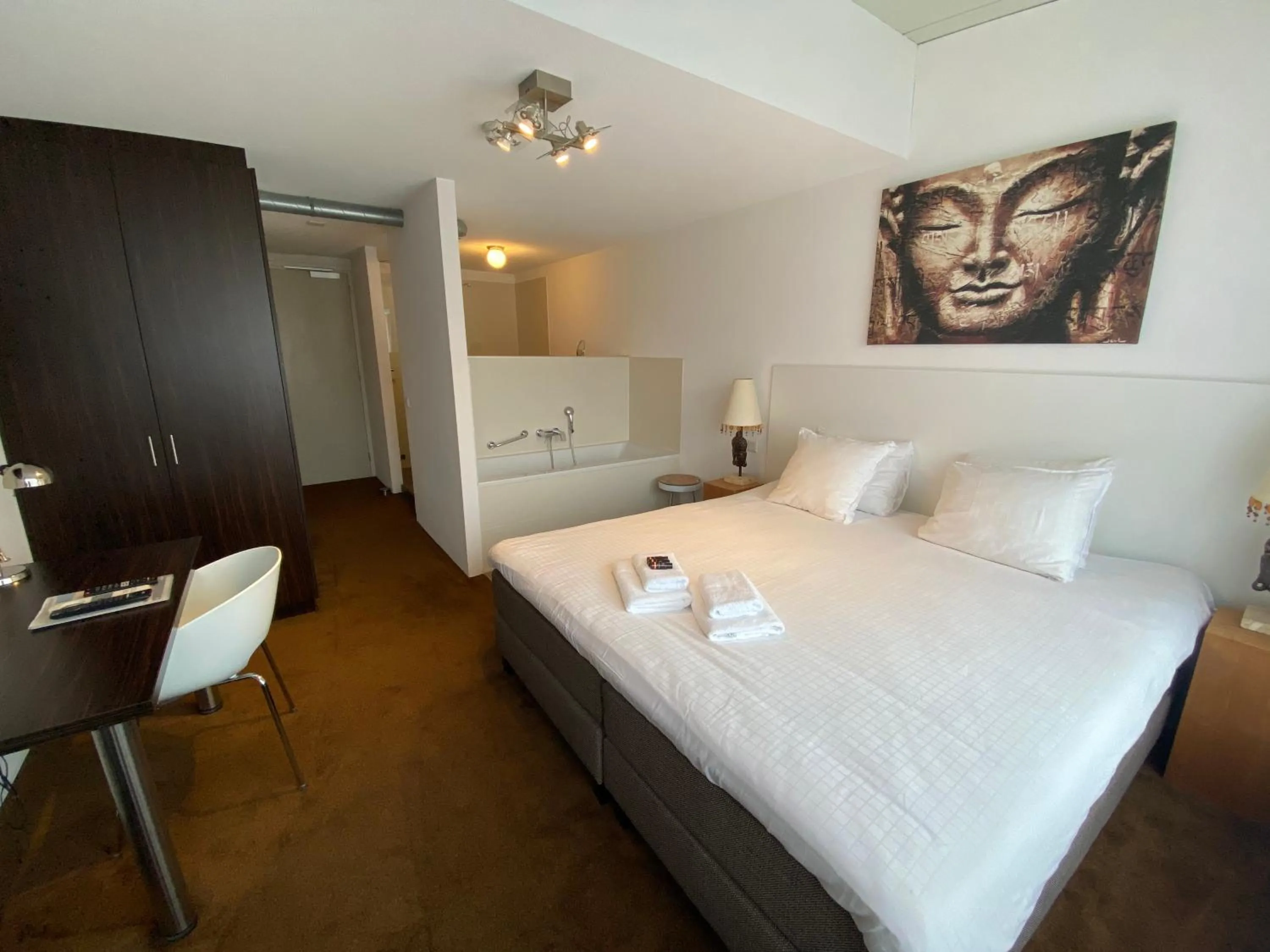 Bed in De Slaapfabriek vakantiehuis en trainingslocatie