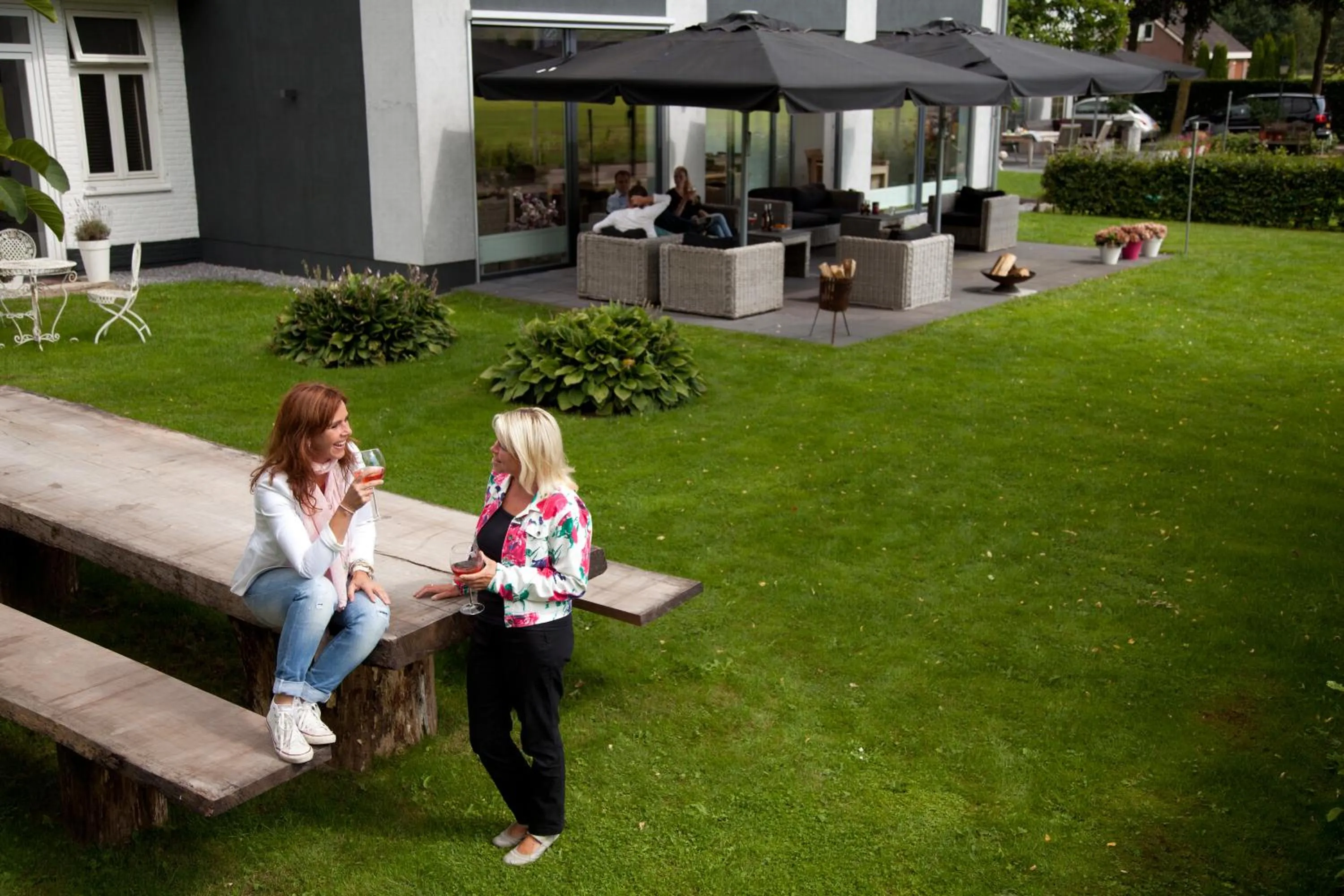 Garden in De Slaapfabriek vakantiehuis en trainingslocatie