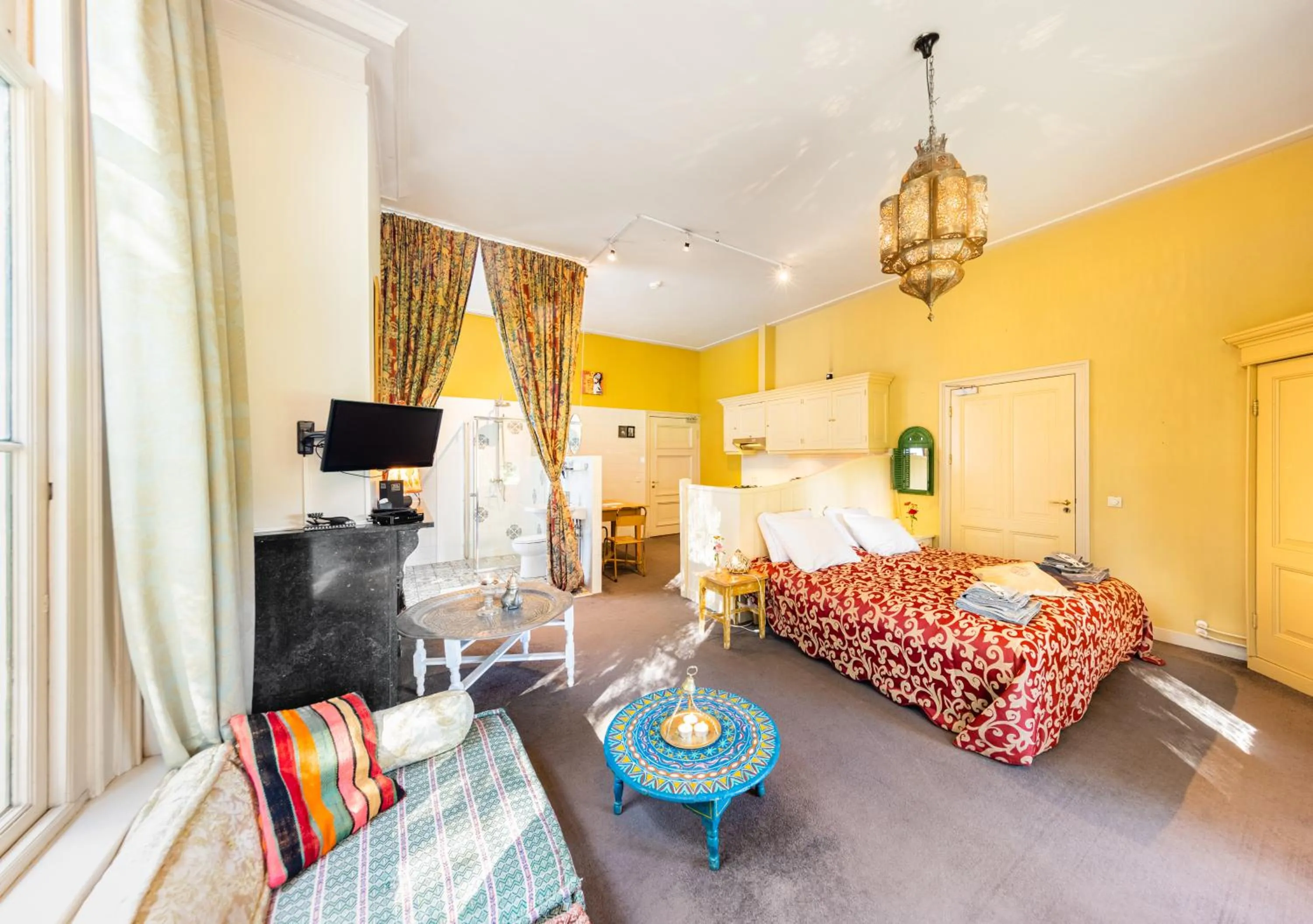 Bedroom, Bed in Hotel Gaia