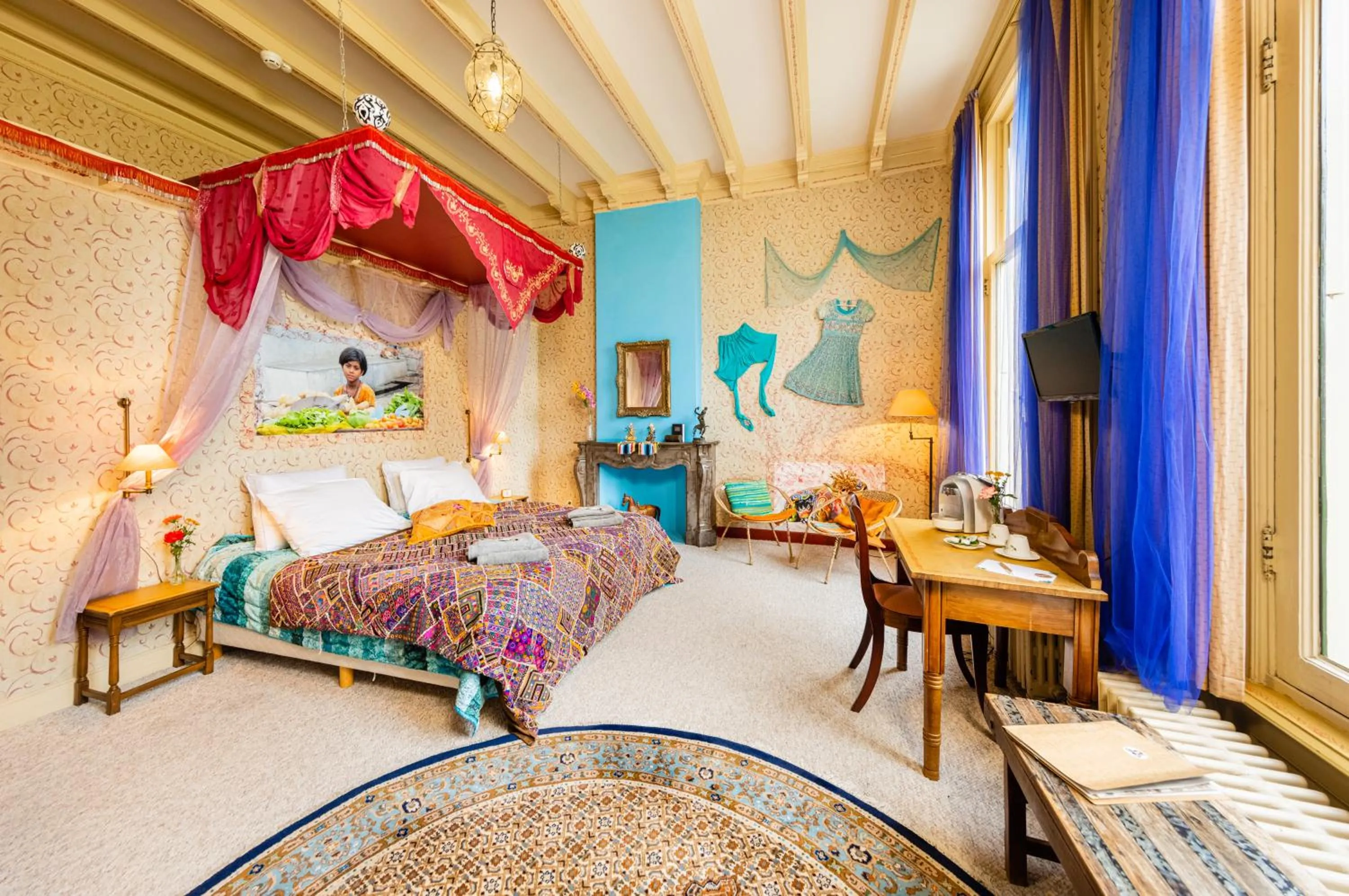 Bedroom, Bed in Hotel Gaia