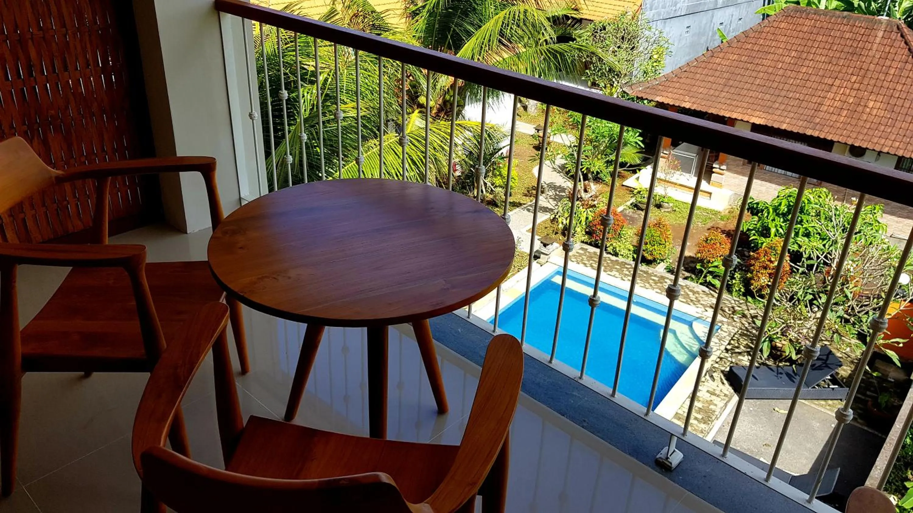 Balcony/Terrace in Swan Inn