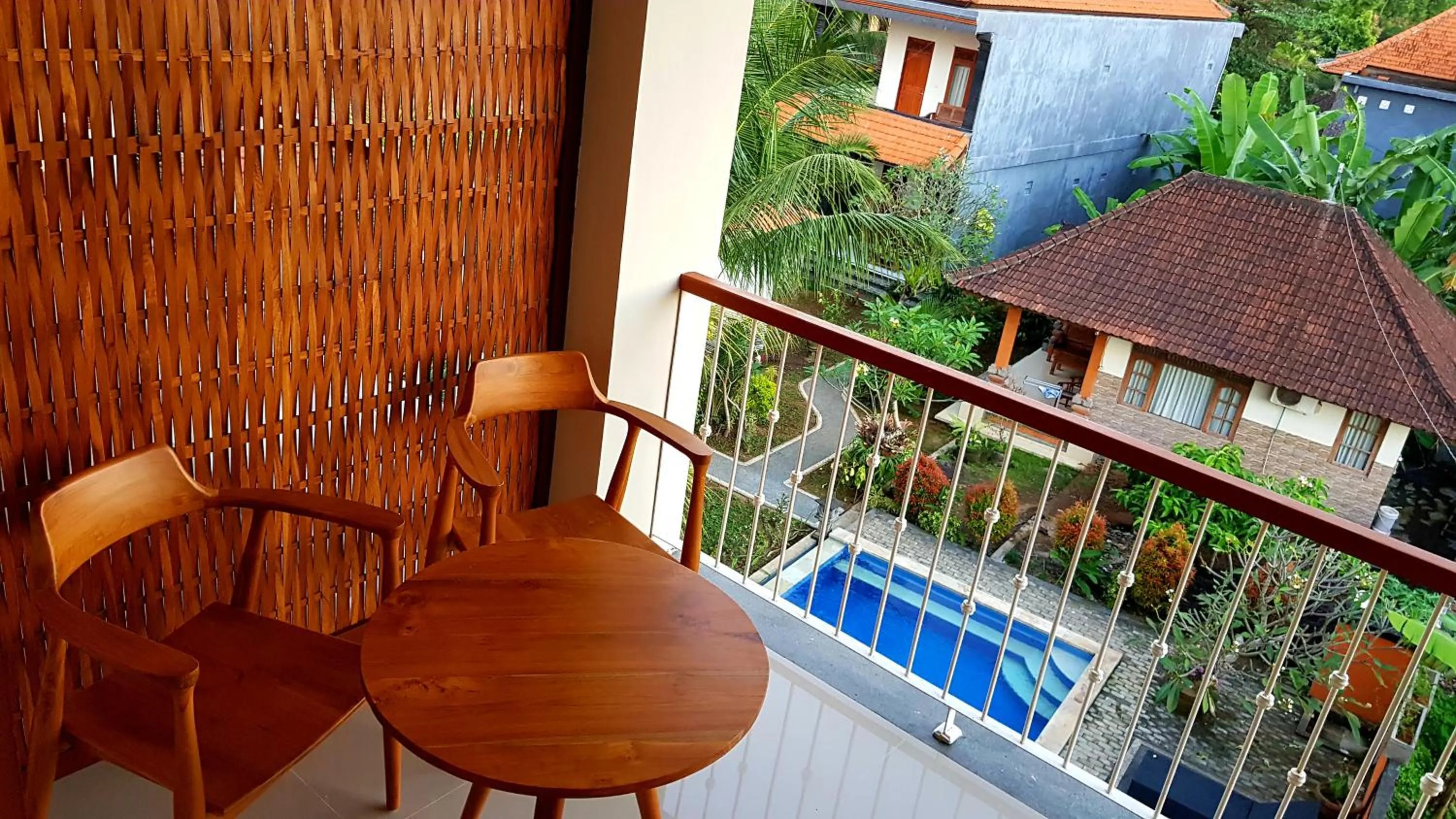 Balcony/Terrace in Swan Inn