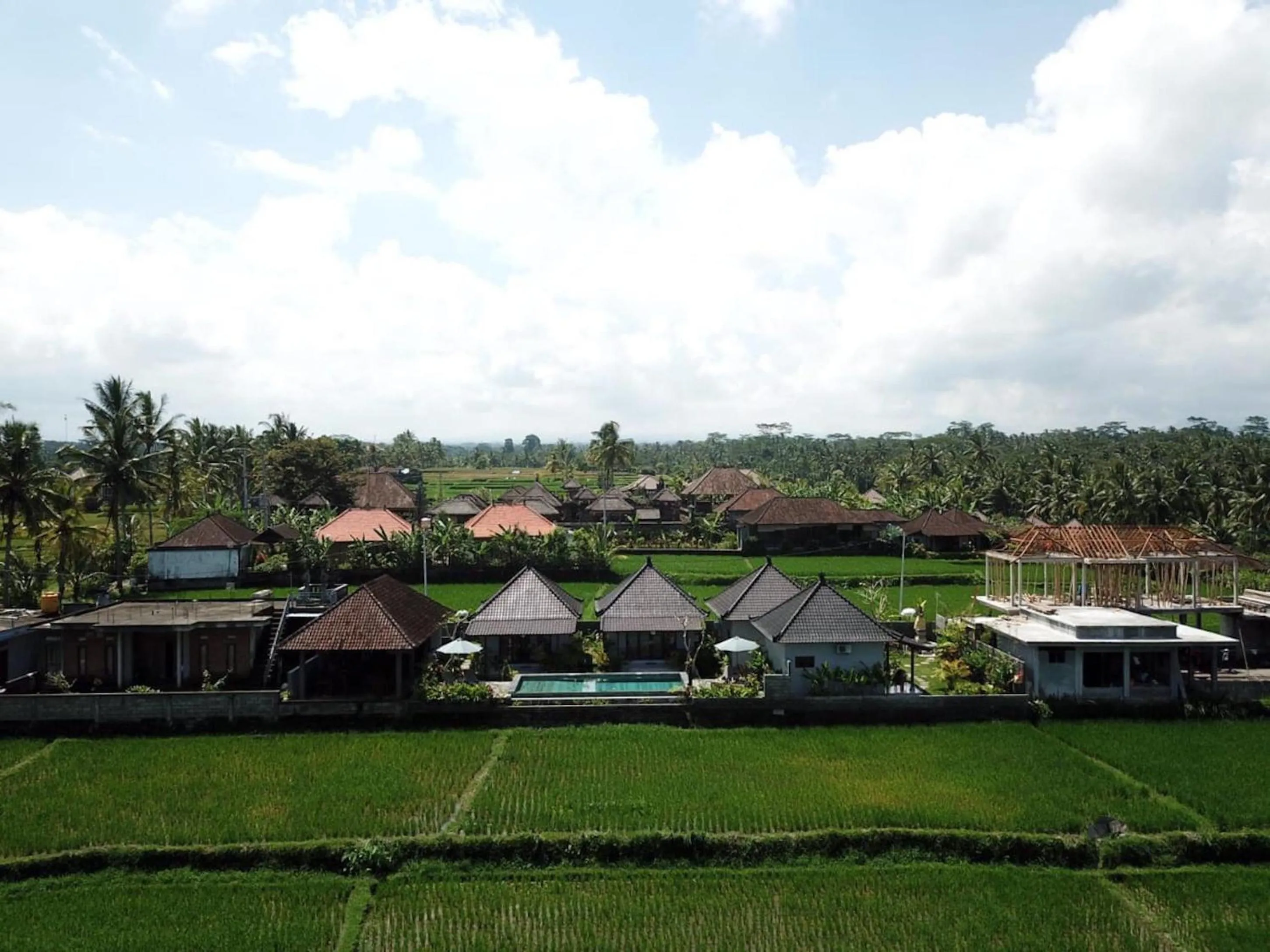 Property building in Paraiso Cottage Ubud