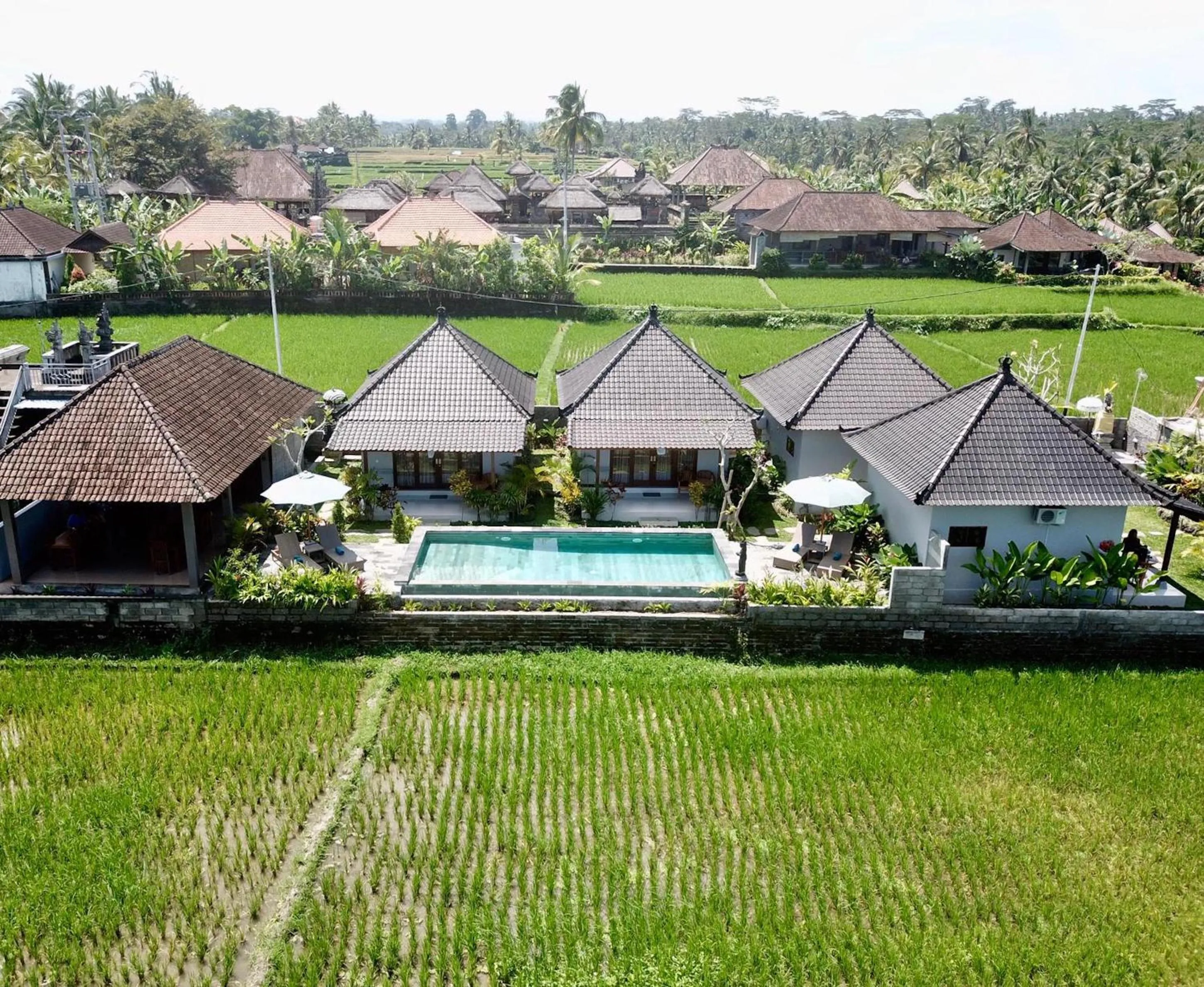 Property building in Paraiso Cottage Ubud