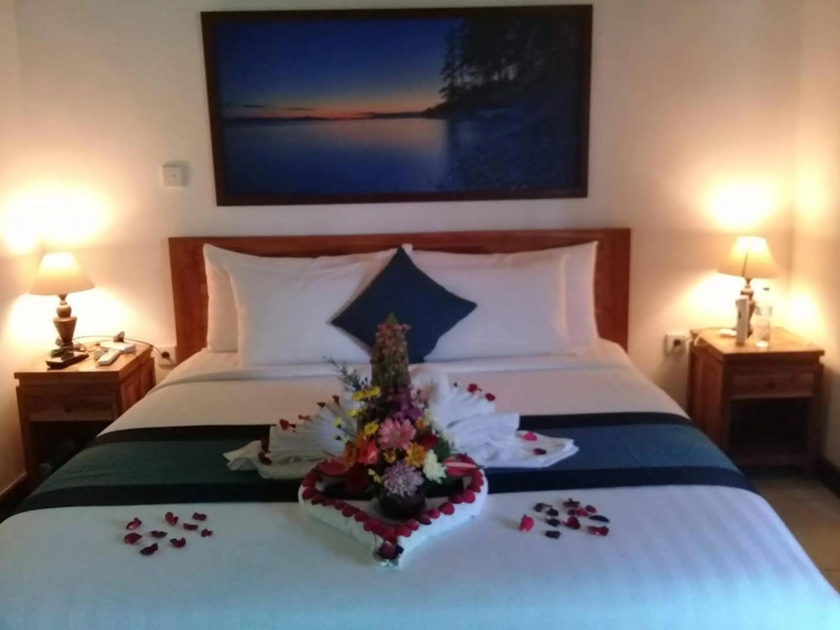 Bedroom, Bed in Paraiso Cottage Ubud