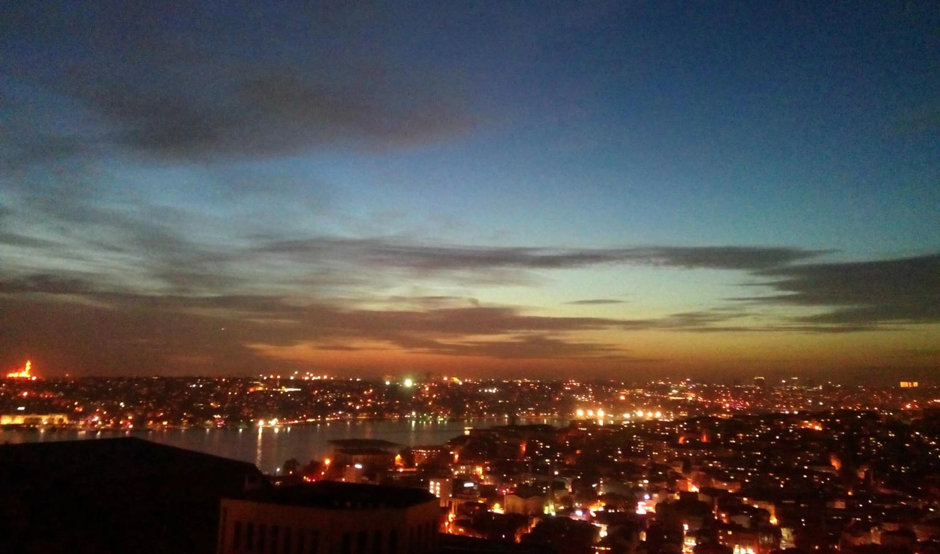 City view in Hotel The Pera Hill