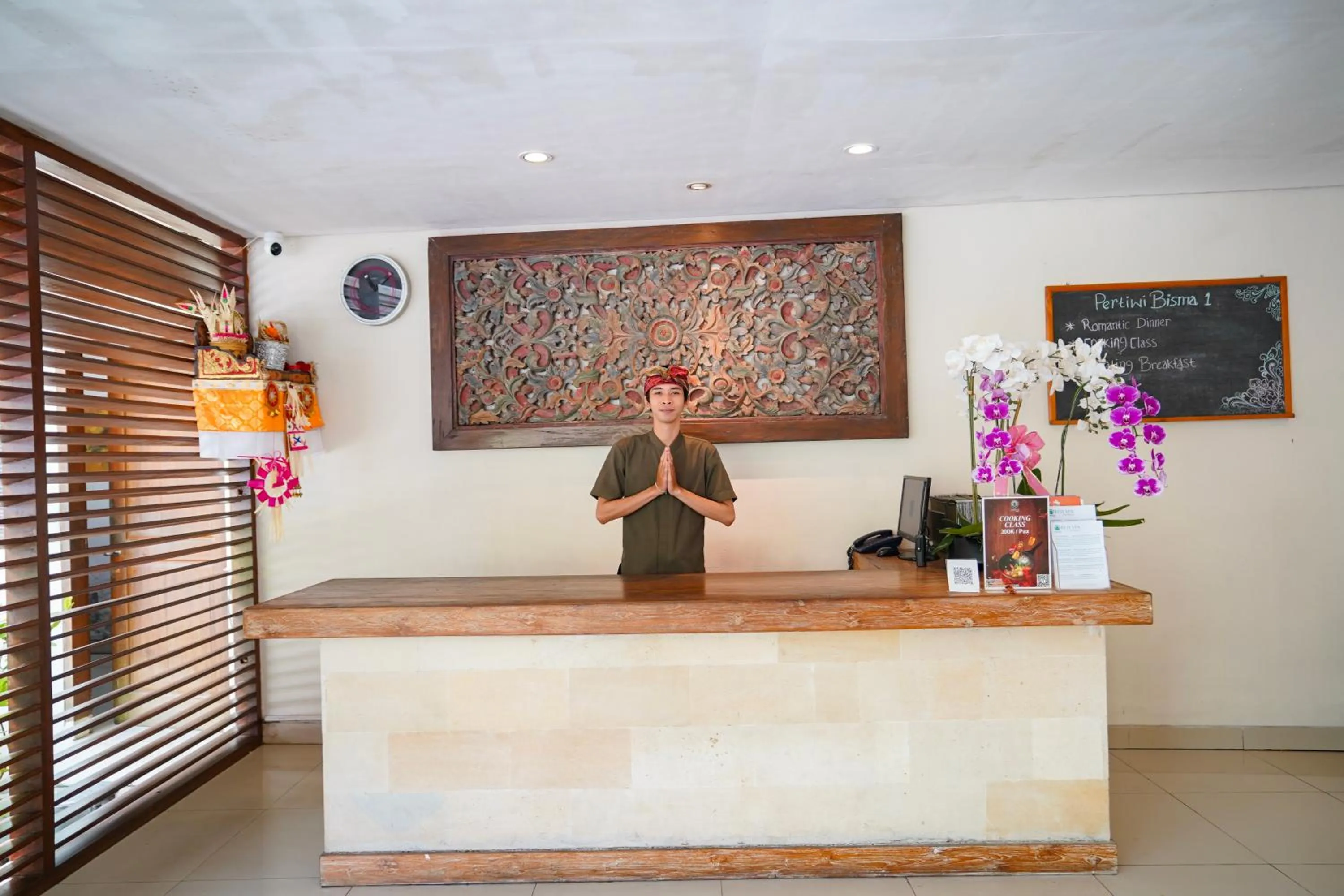 Lobby or reception in Pertiwi Bisma 1