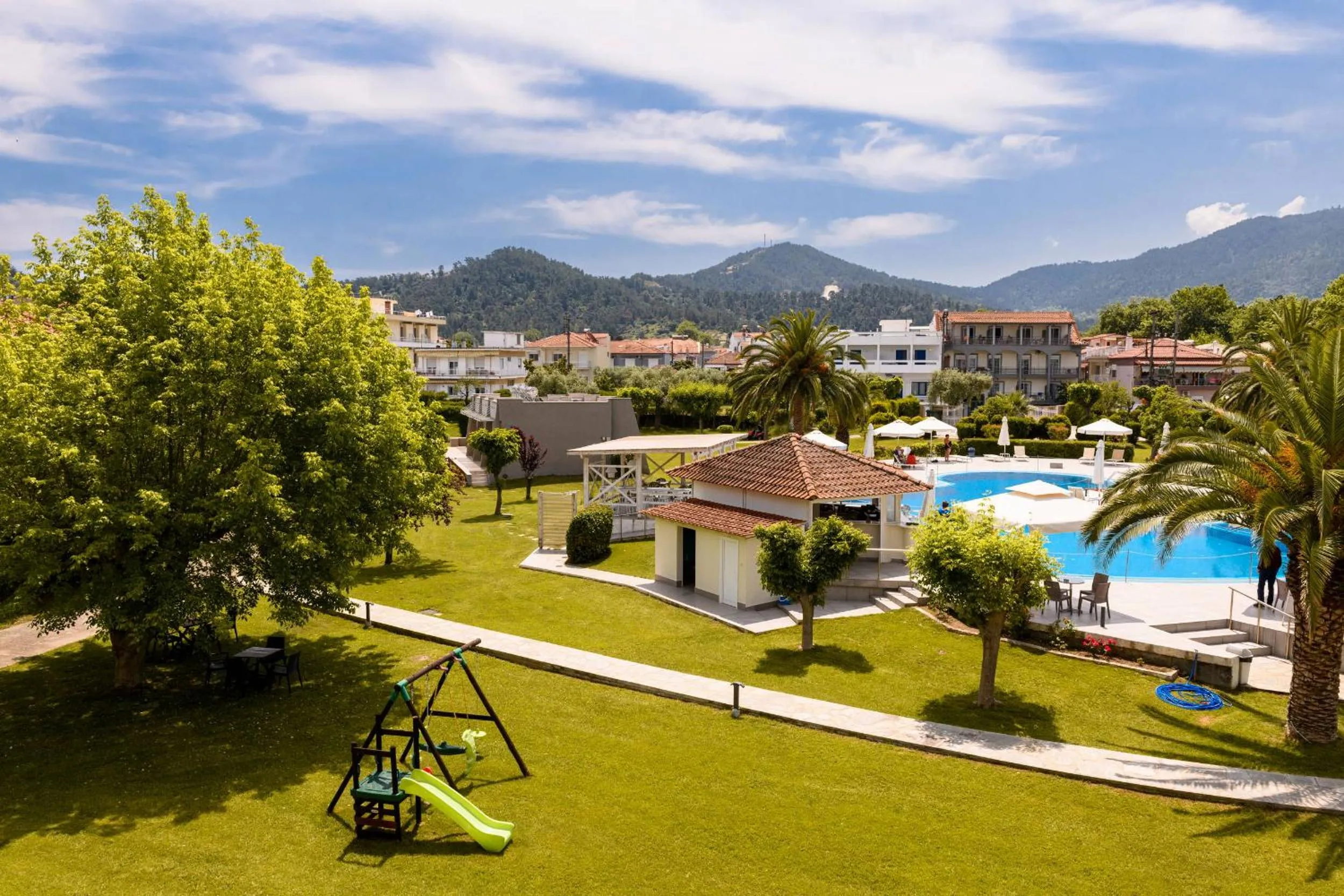 Swimming pool in Hotel Aethria
