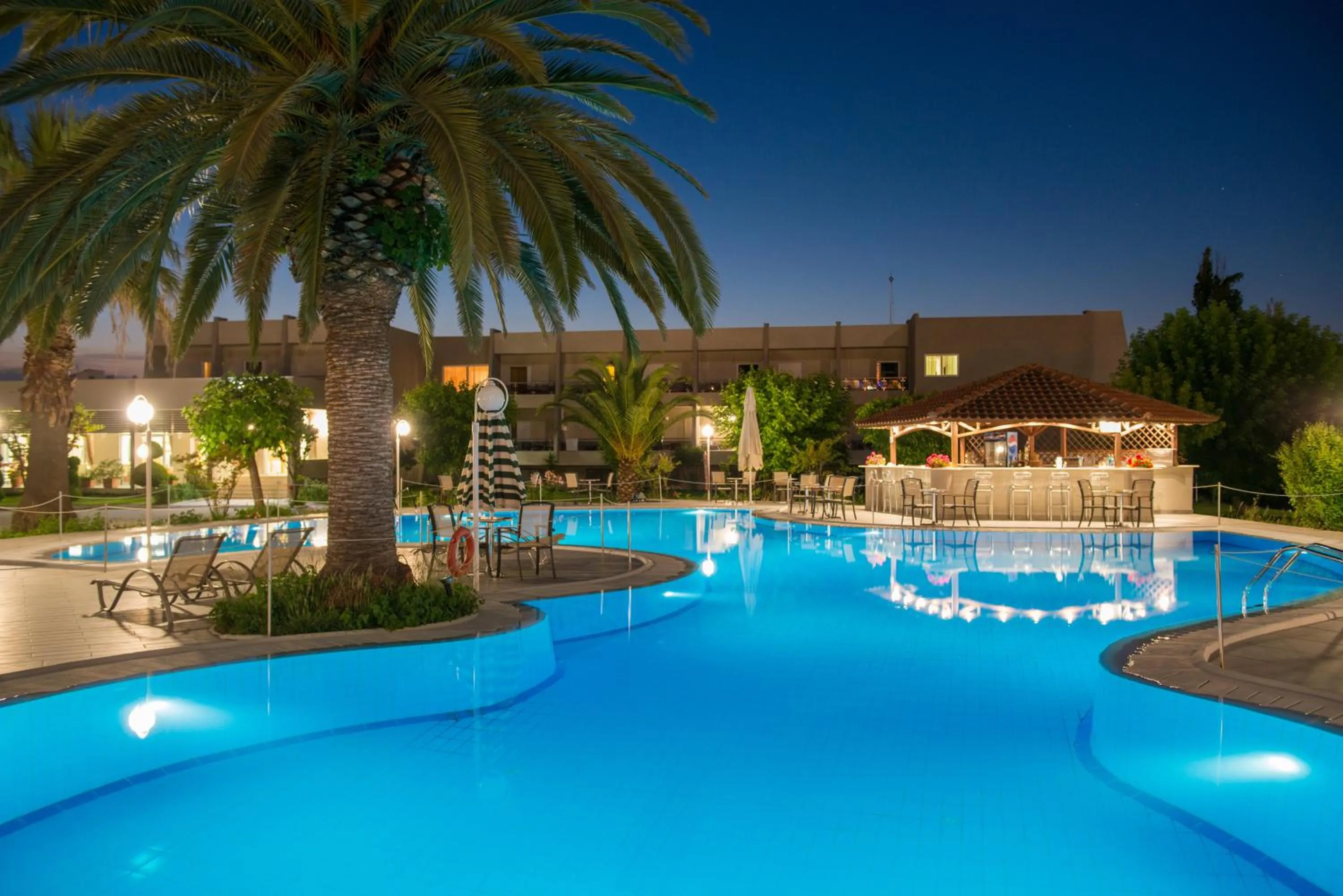 Swimming pool in Hotel Aethria