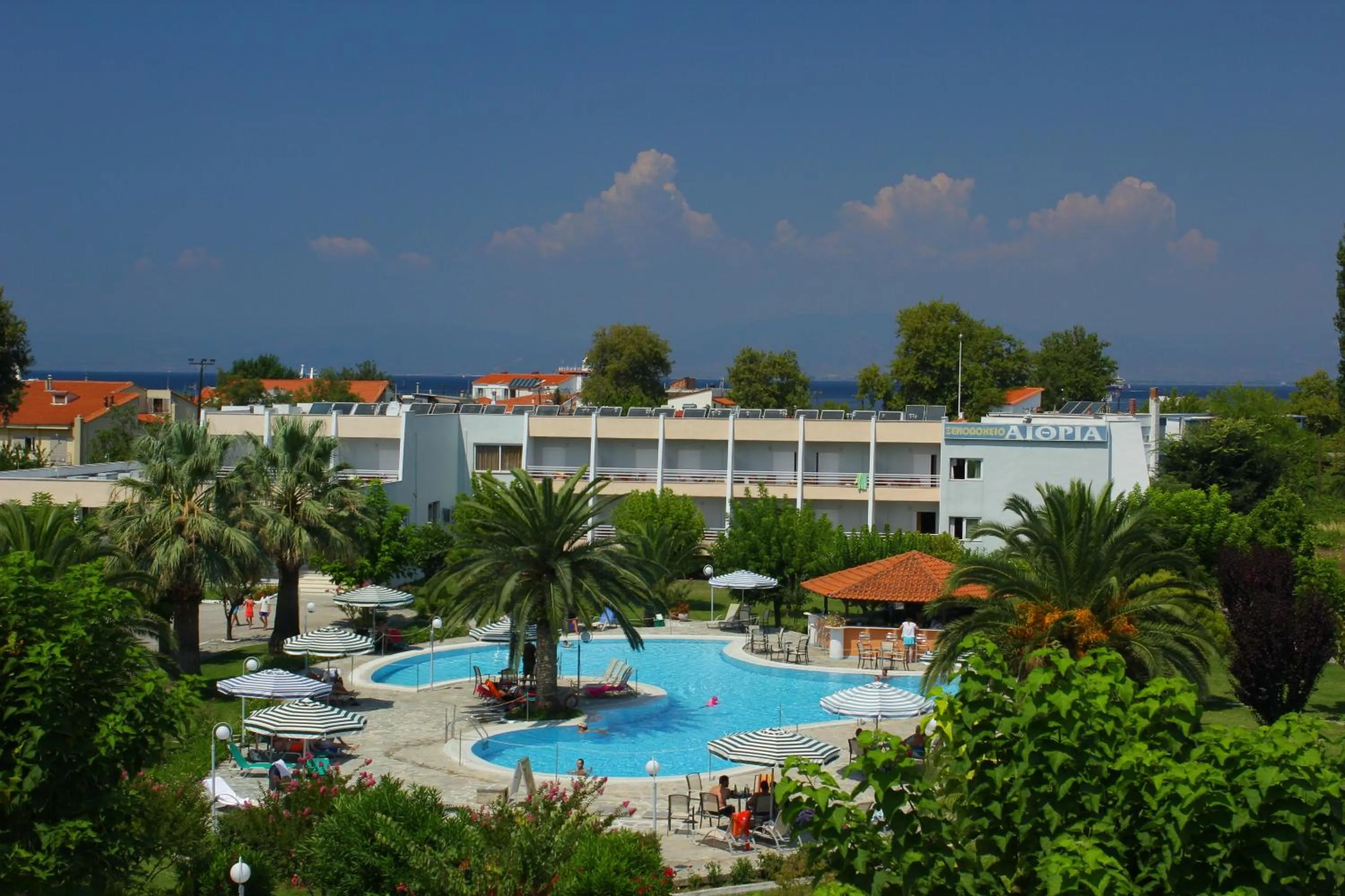 Swimming pool in Hotel Aethria
