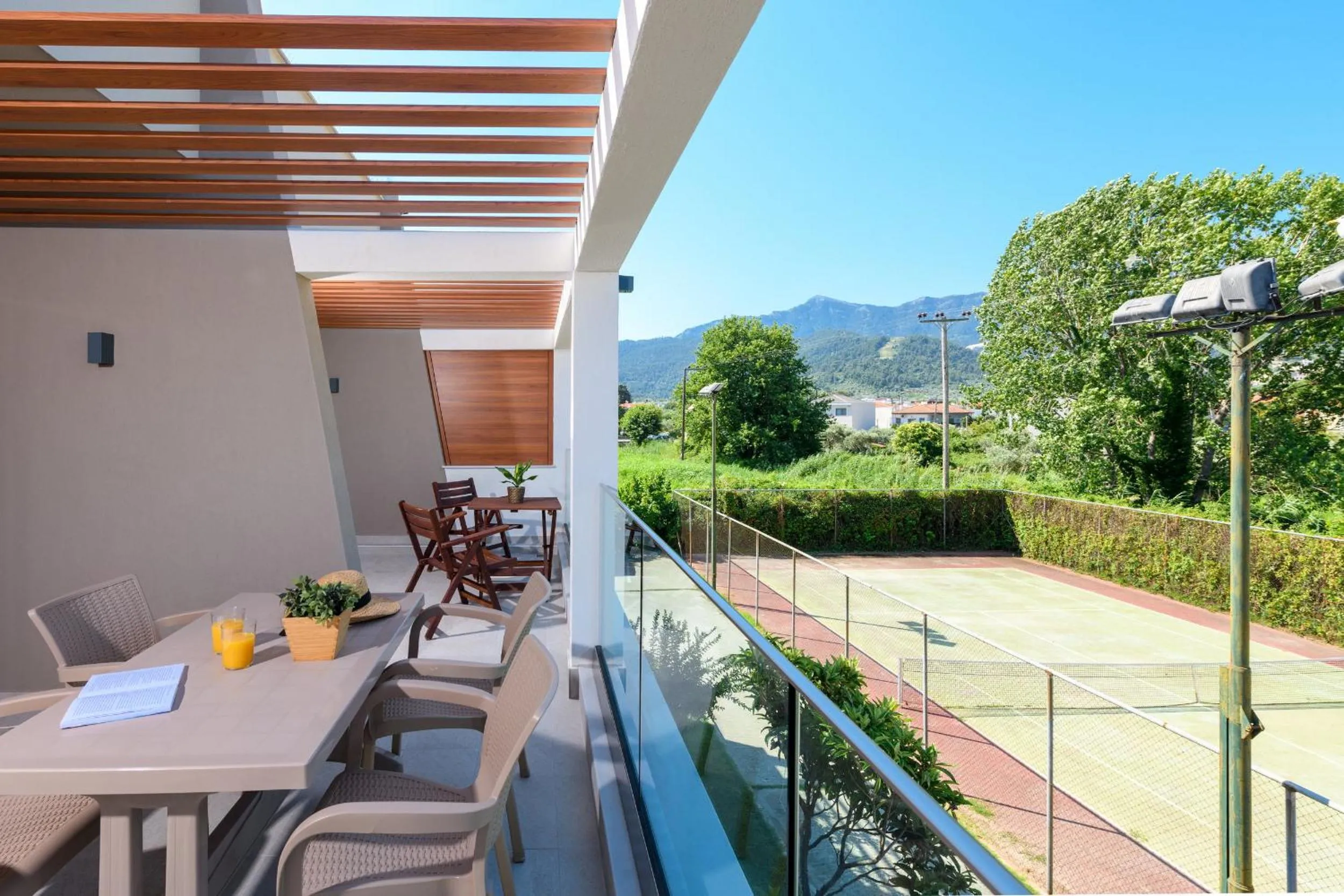 Balcony/Terrace in Hotel Aethria