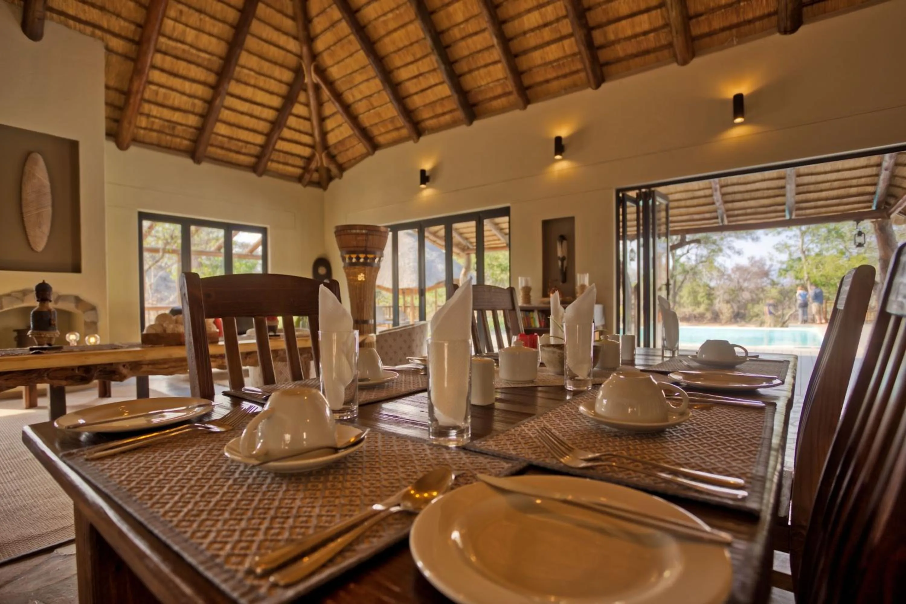 Restaurant/places to eat in Vuyani River Lodge