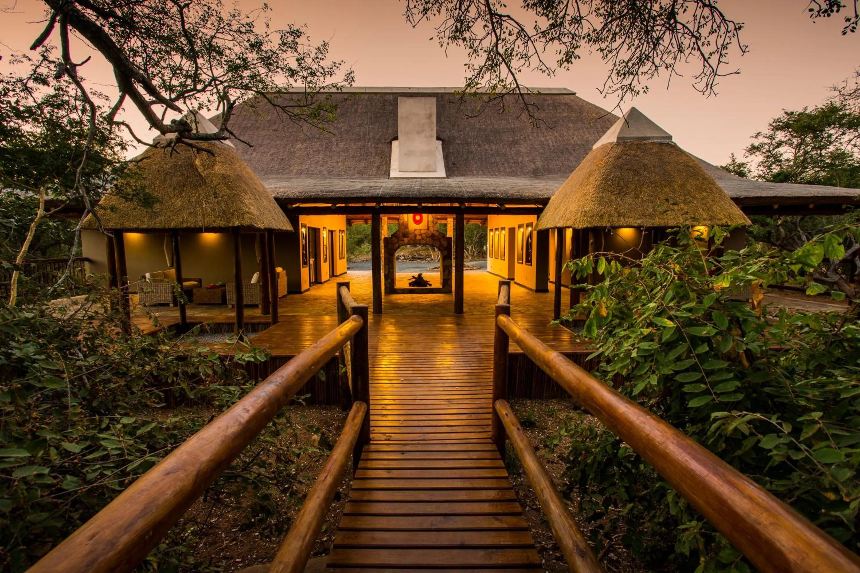 Facade/entrance in Vuyani River Lodge