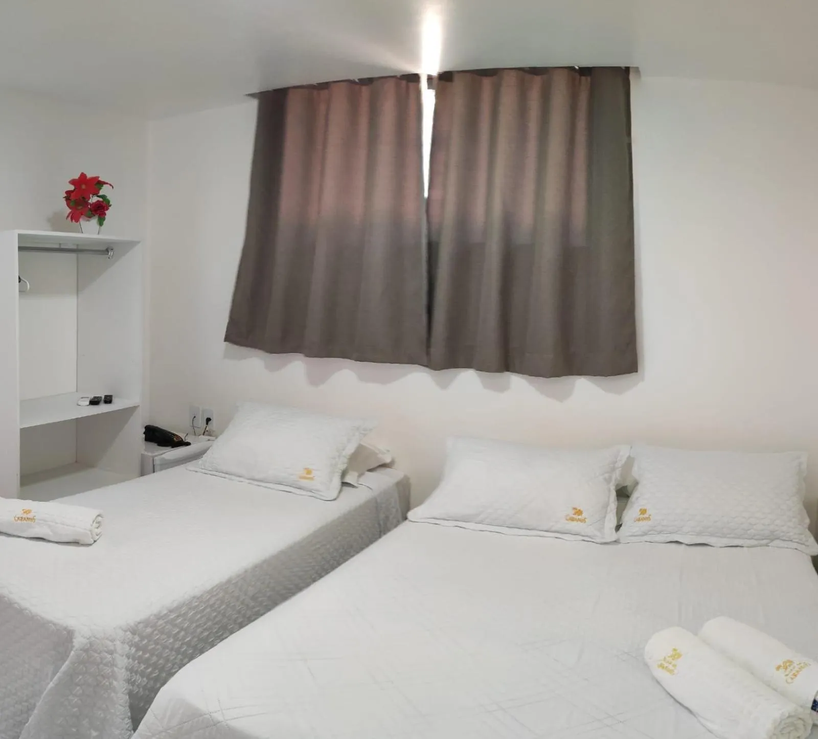 Bed in Cabanos Suites