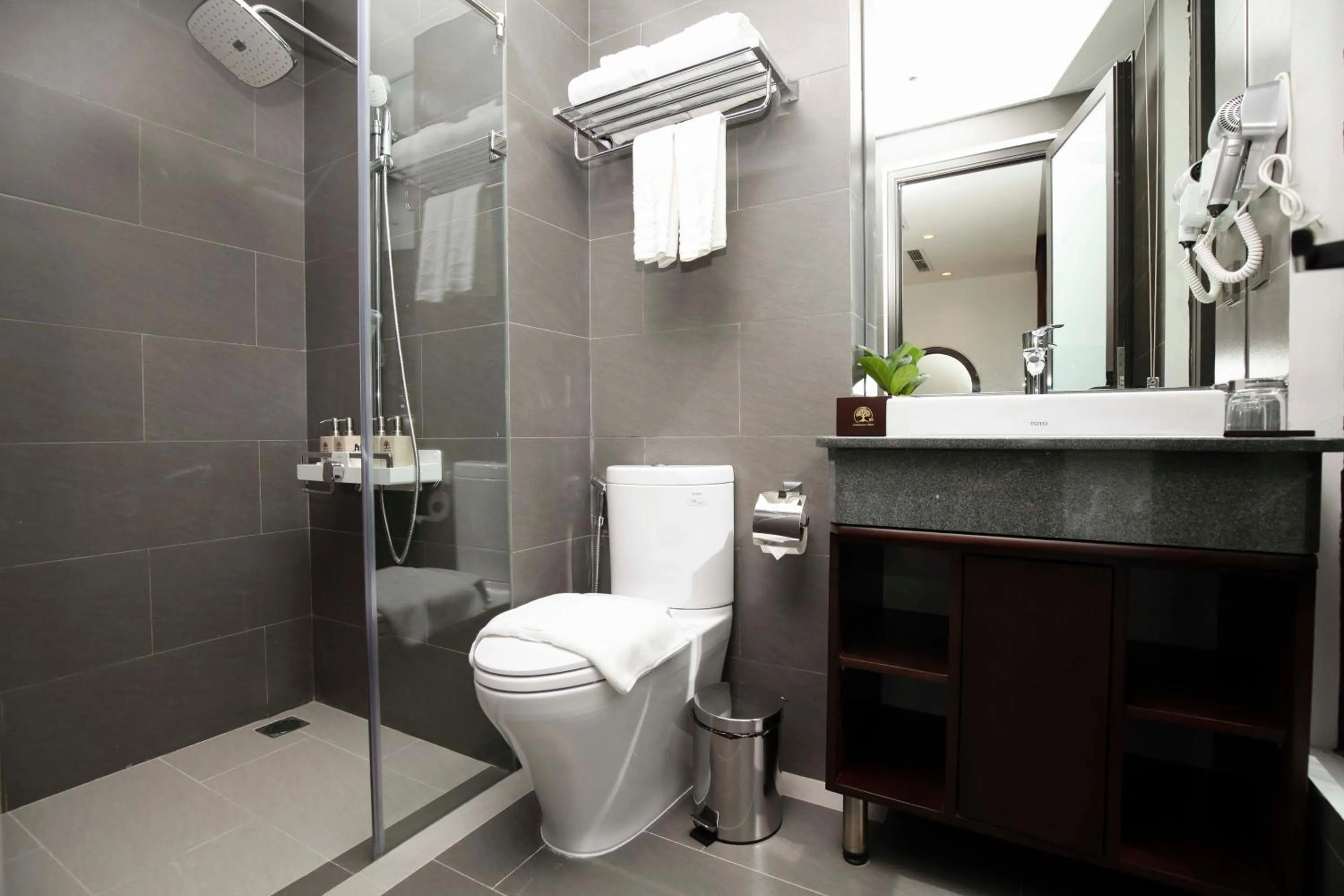 Toilet in Hanoi Fiesta Hotel & Spa