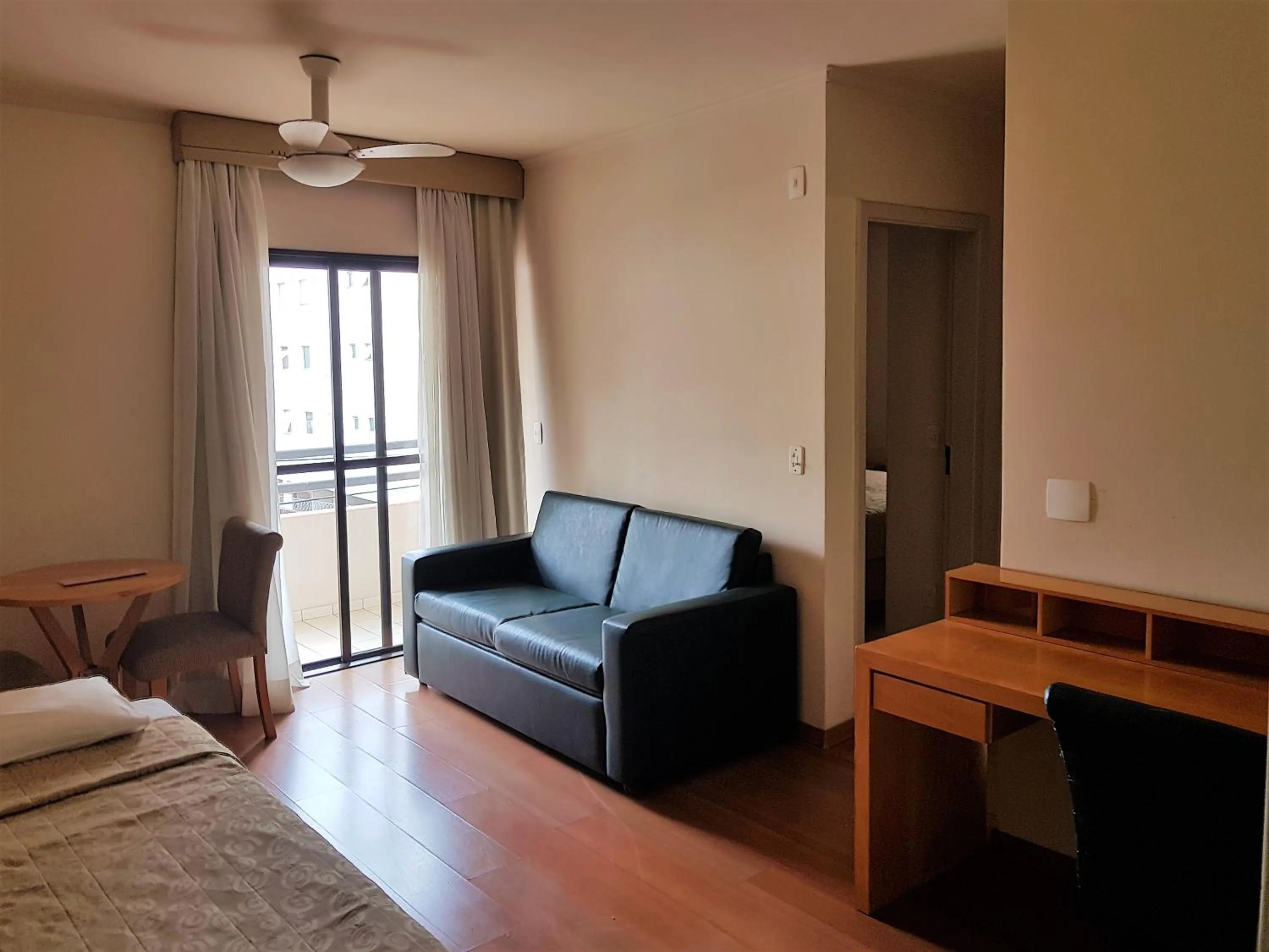 Living room, Bed in Omega Flat