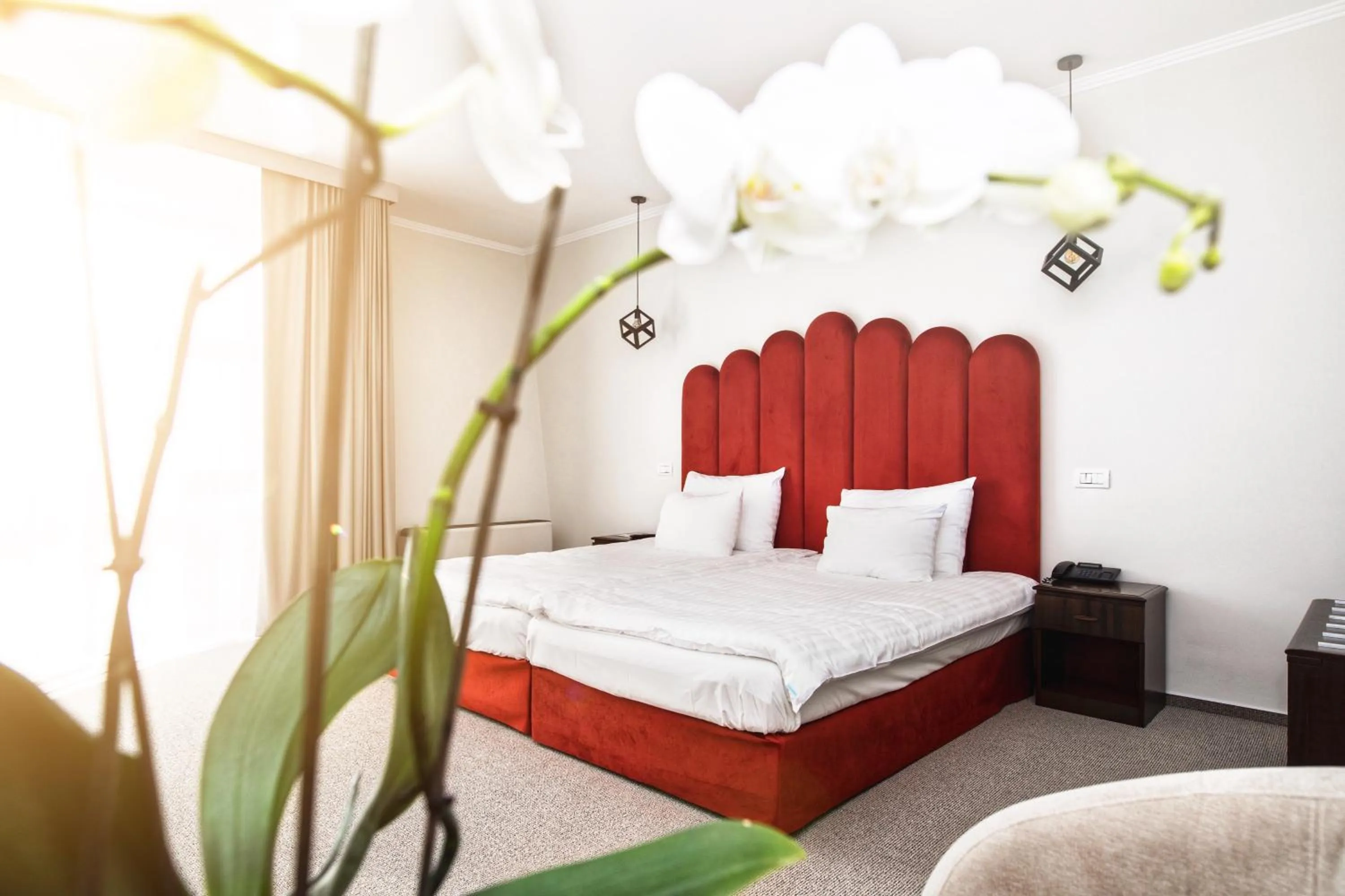 Bedroom, Bed in International Bucharest City Centre Hotel