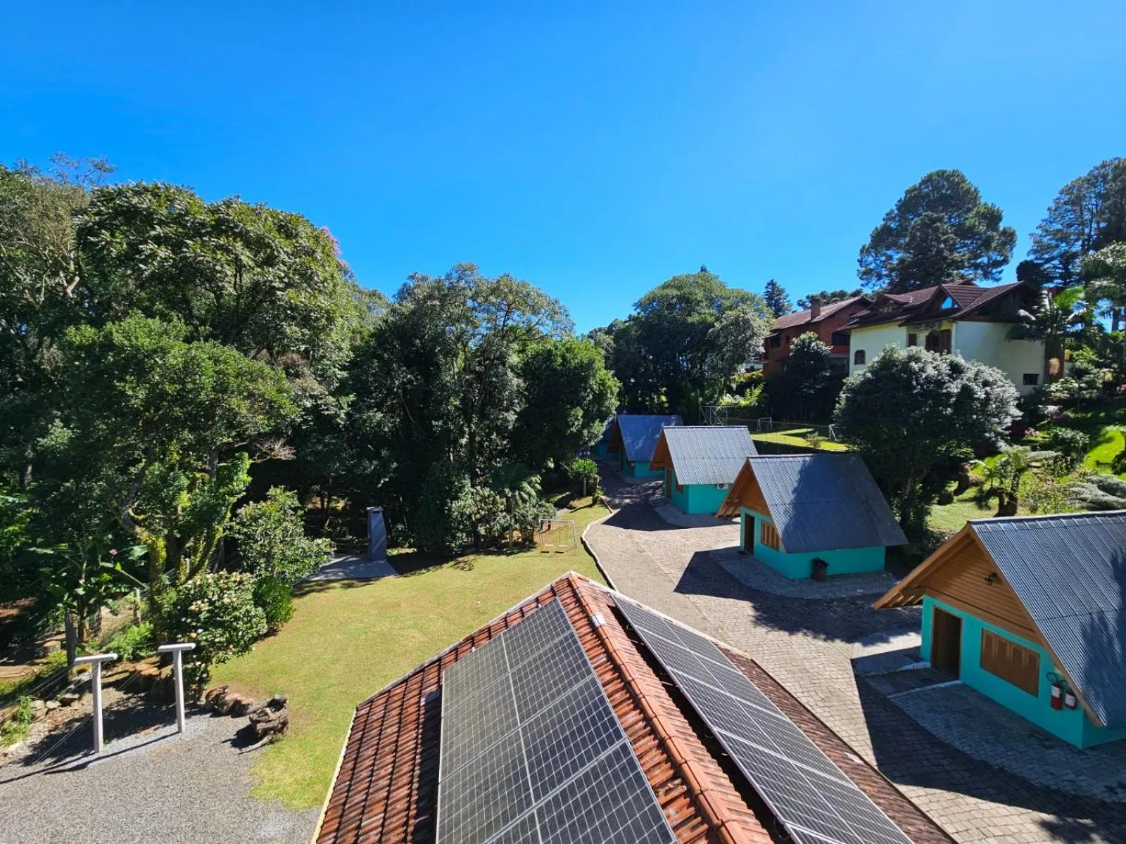 Property building in Hotel Pousada Cabana da Mata