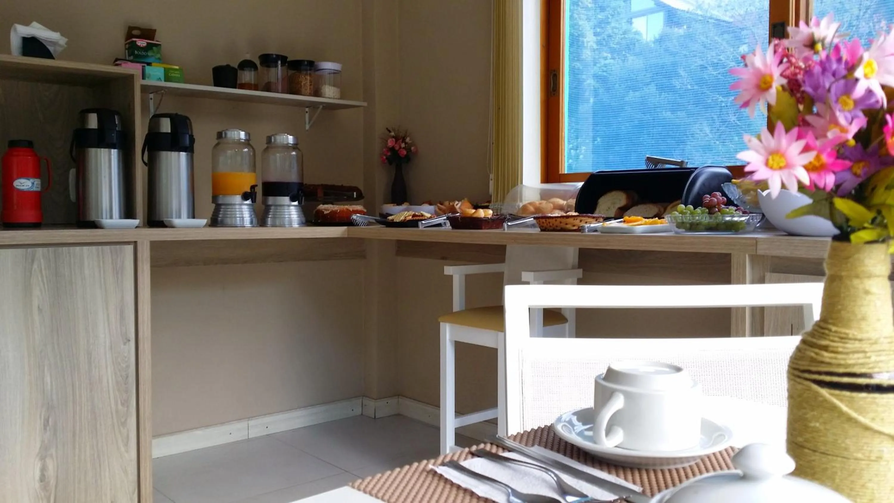 Breakfast in Hotel Pousada Cabana da Mata