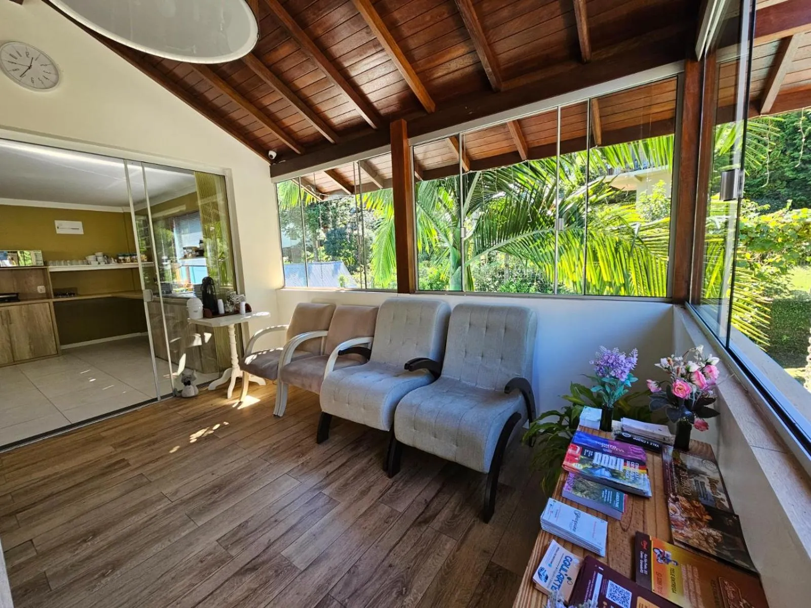 Lobby or reception in Hotel Pousada Cabana da Mata