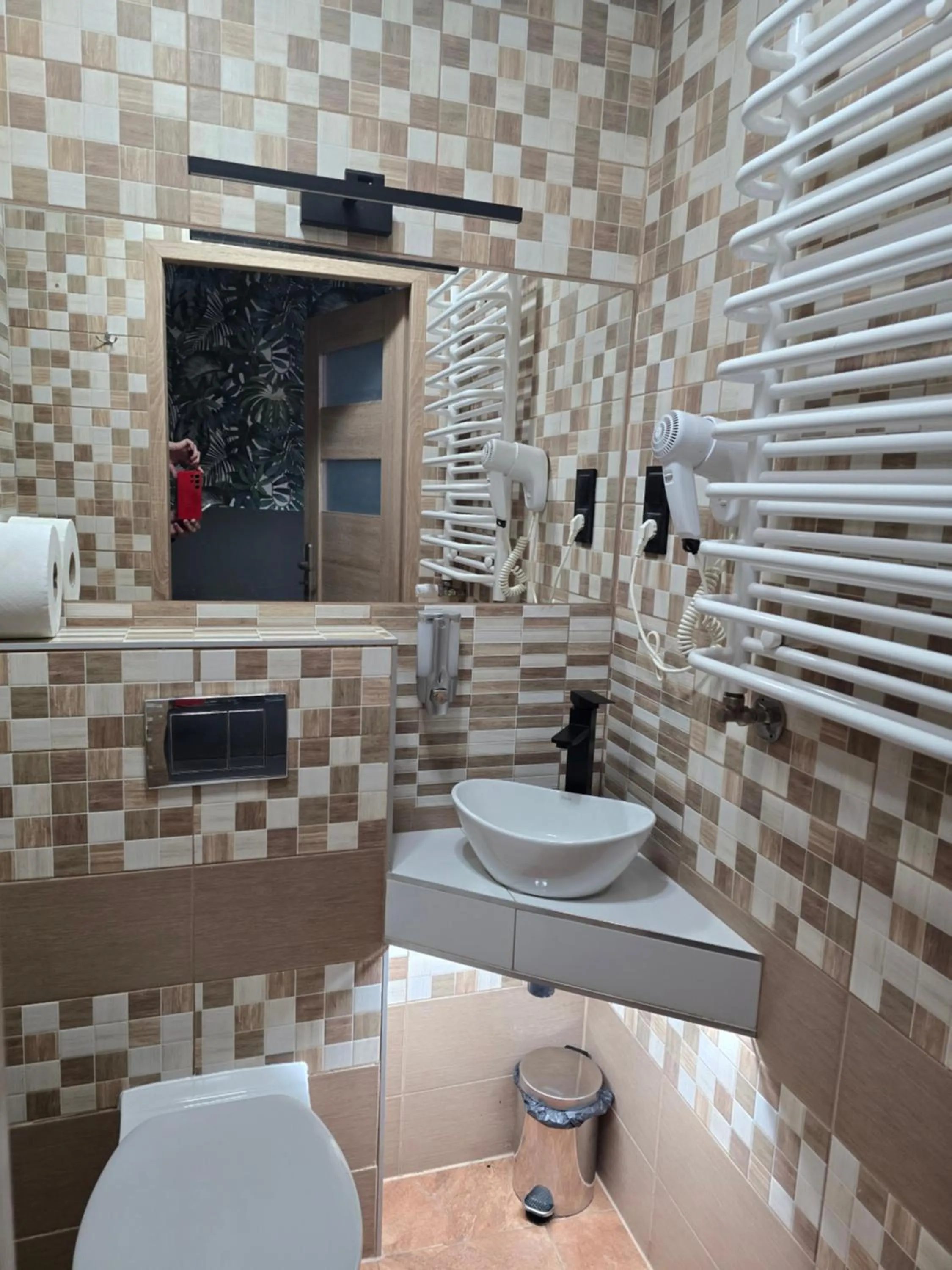 Toilet in Eldom-NOCLEGI, Kolejowa 15 Wągrowiec