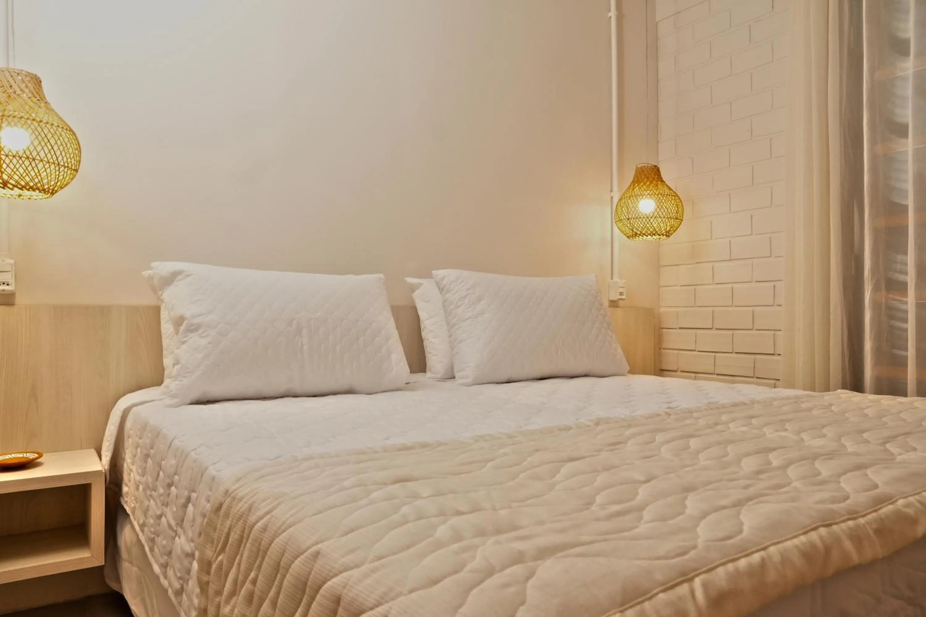 Bed in Pousada da Encosta