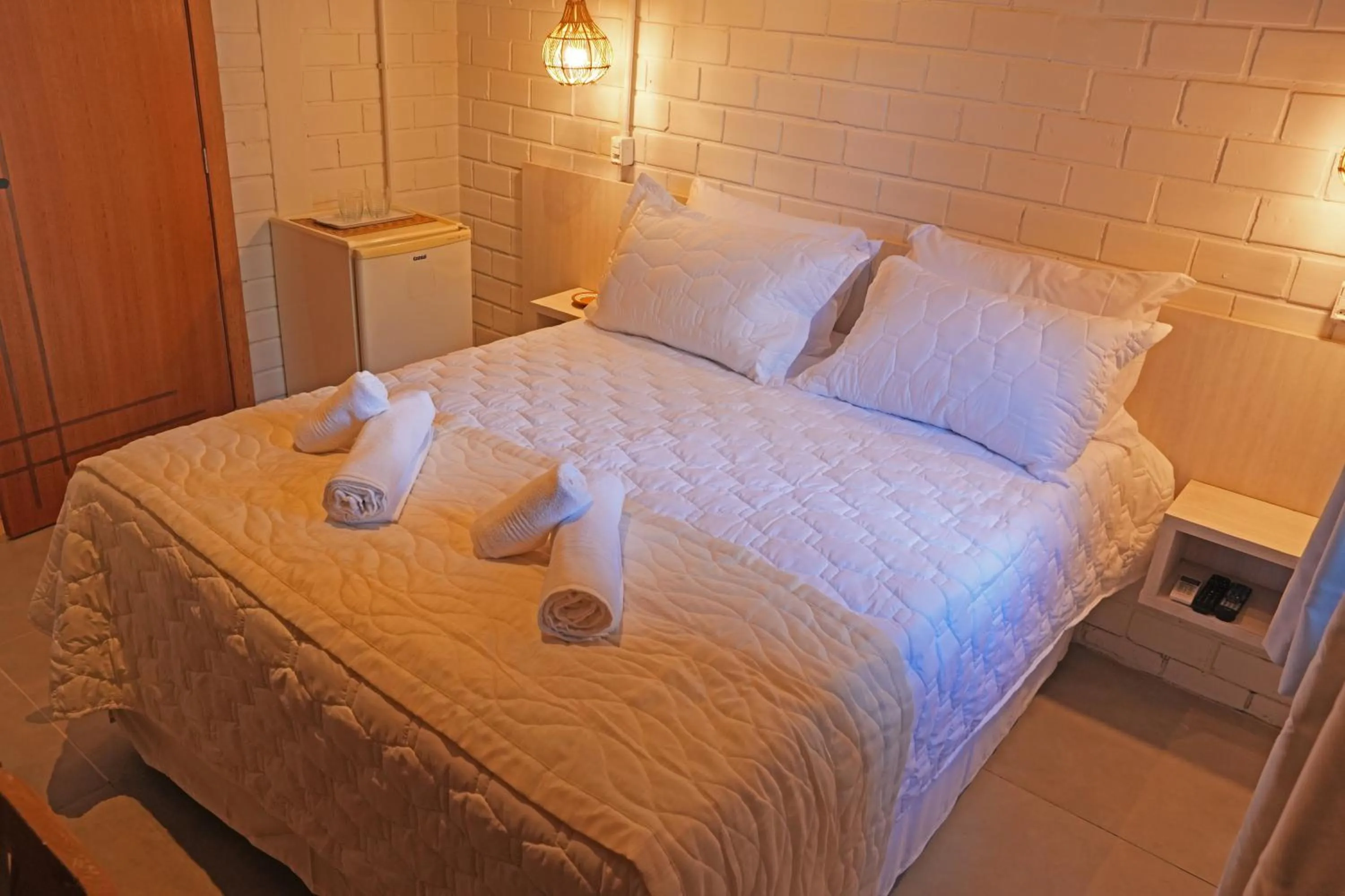 Bed in Pousada da Encosta