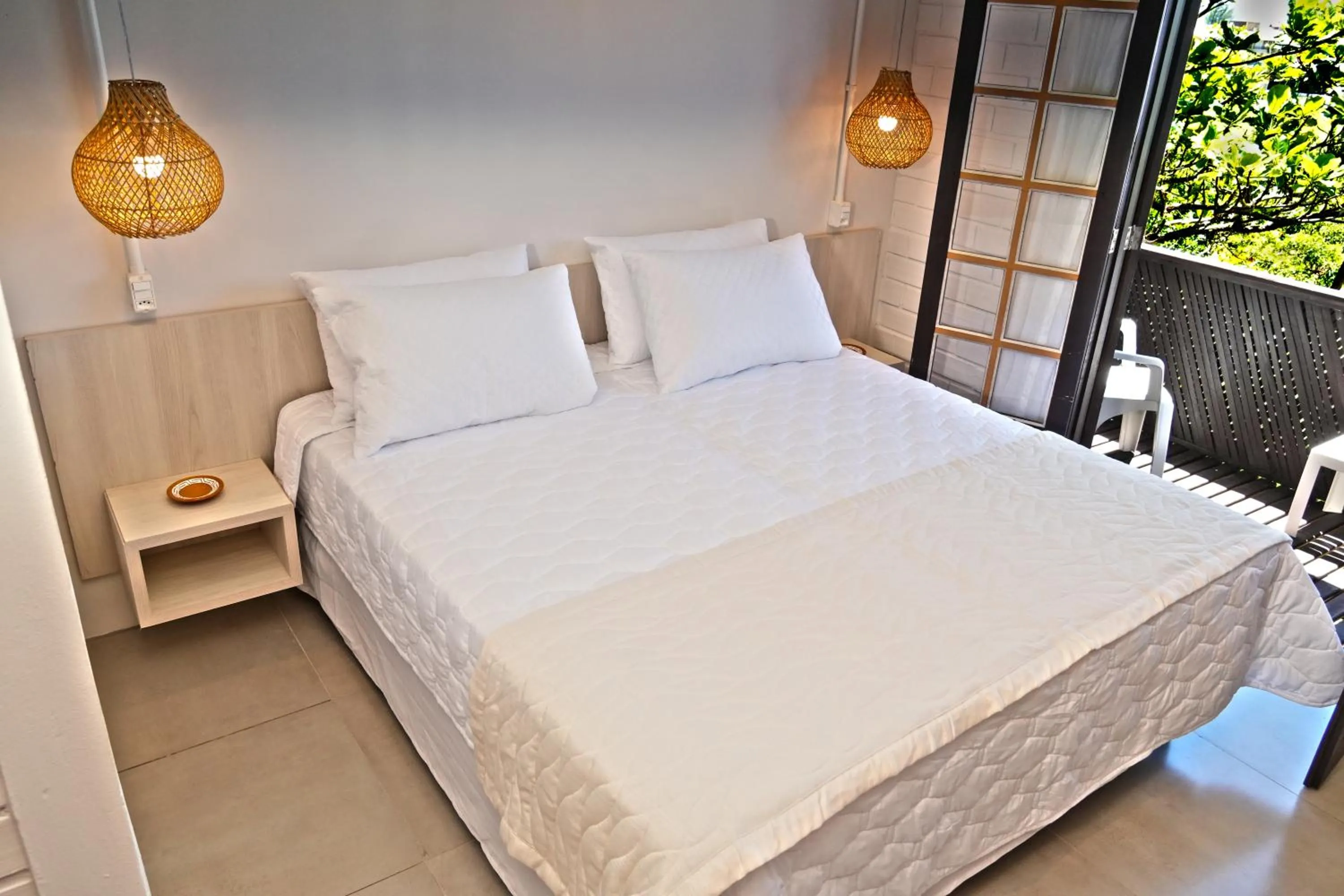 Bed in Pousada da Encosta