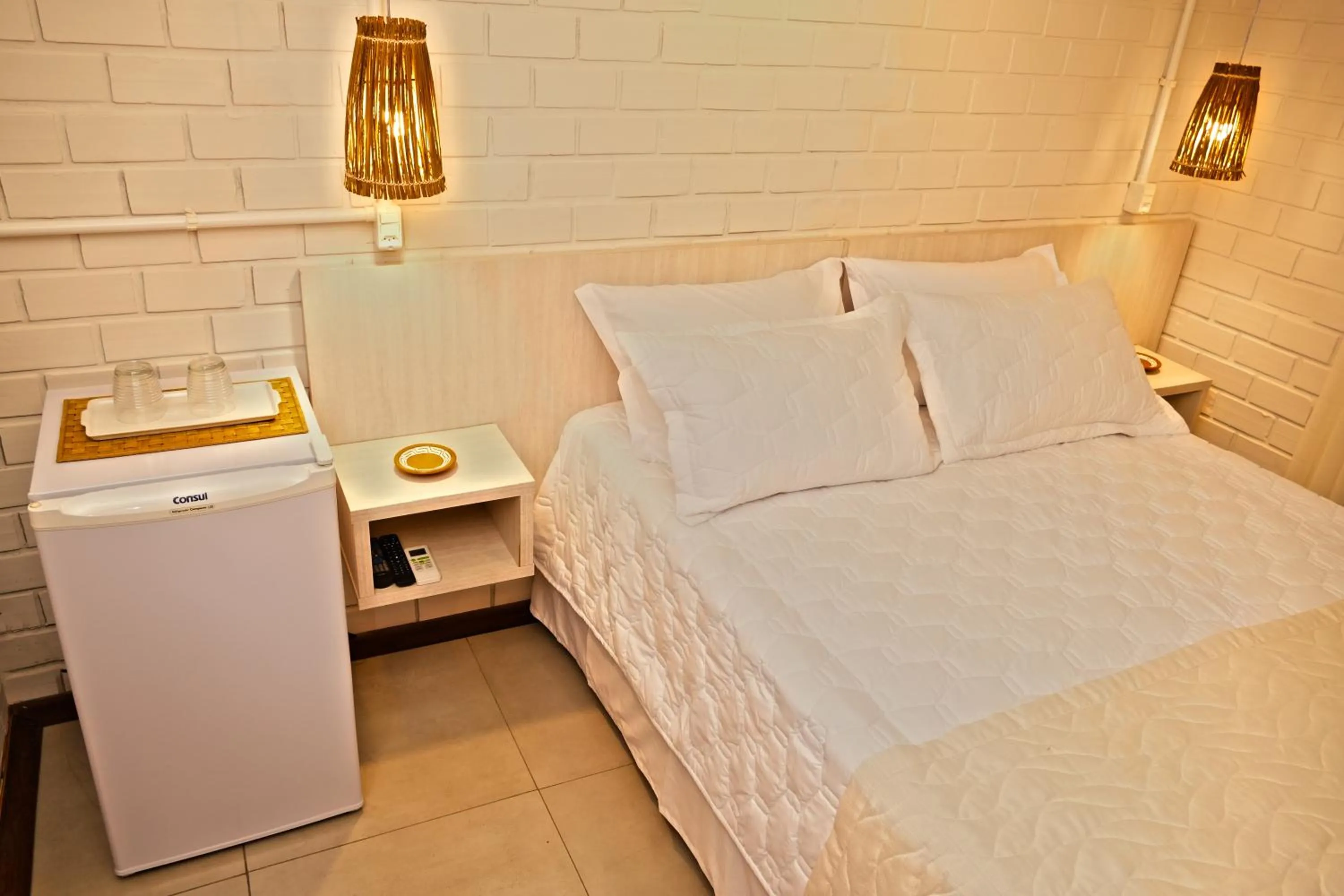 Bed in Pousada da Encosta