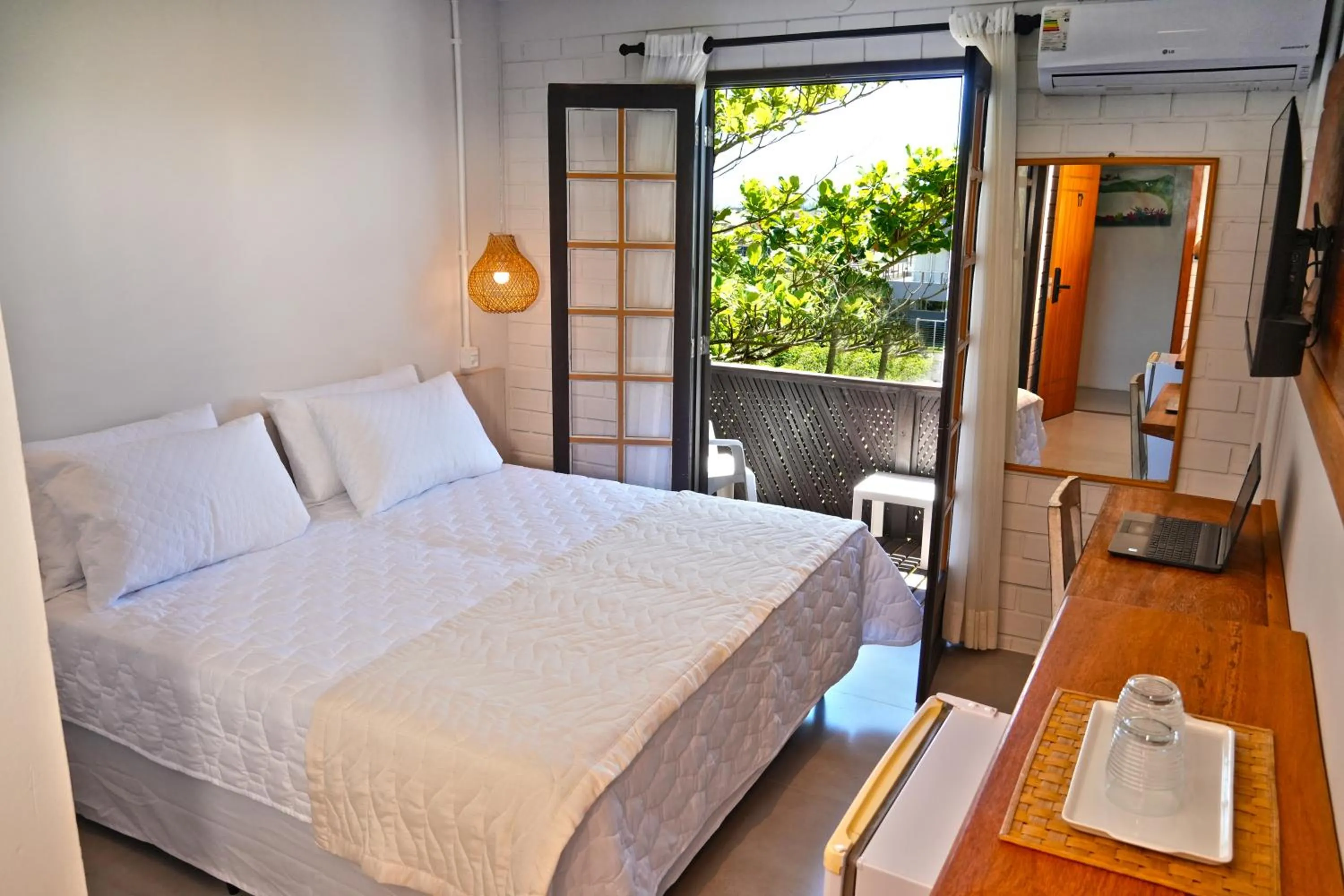 Bed in Pousada da Encosta