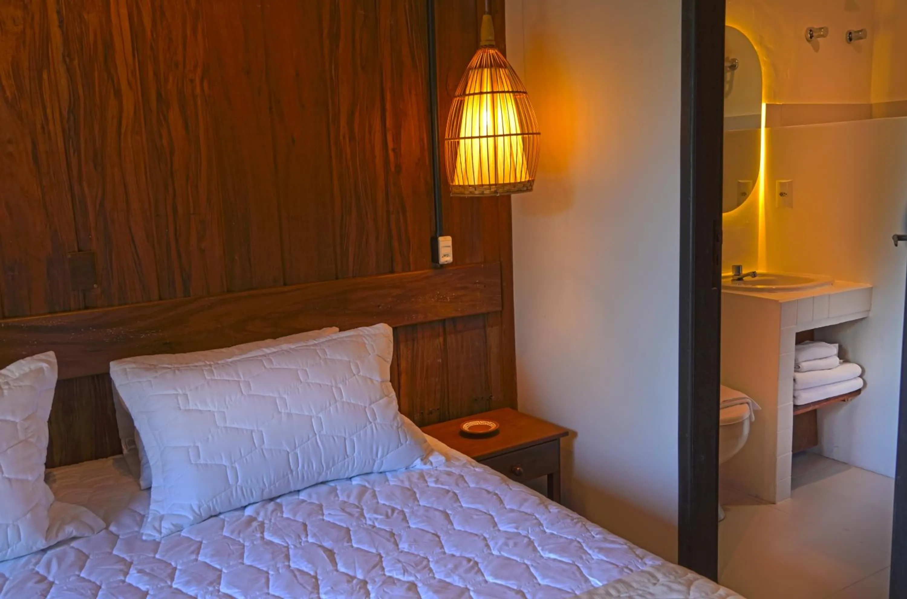 Bed in Pousada da Encosta